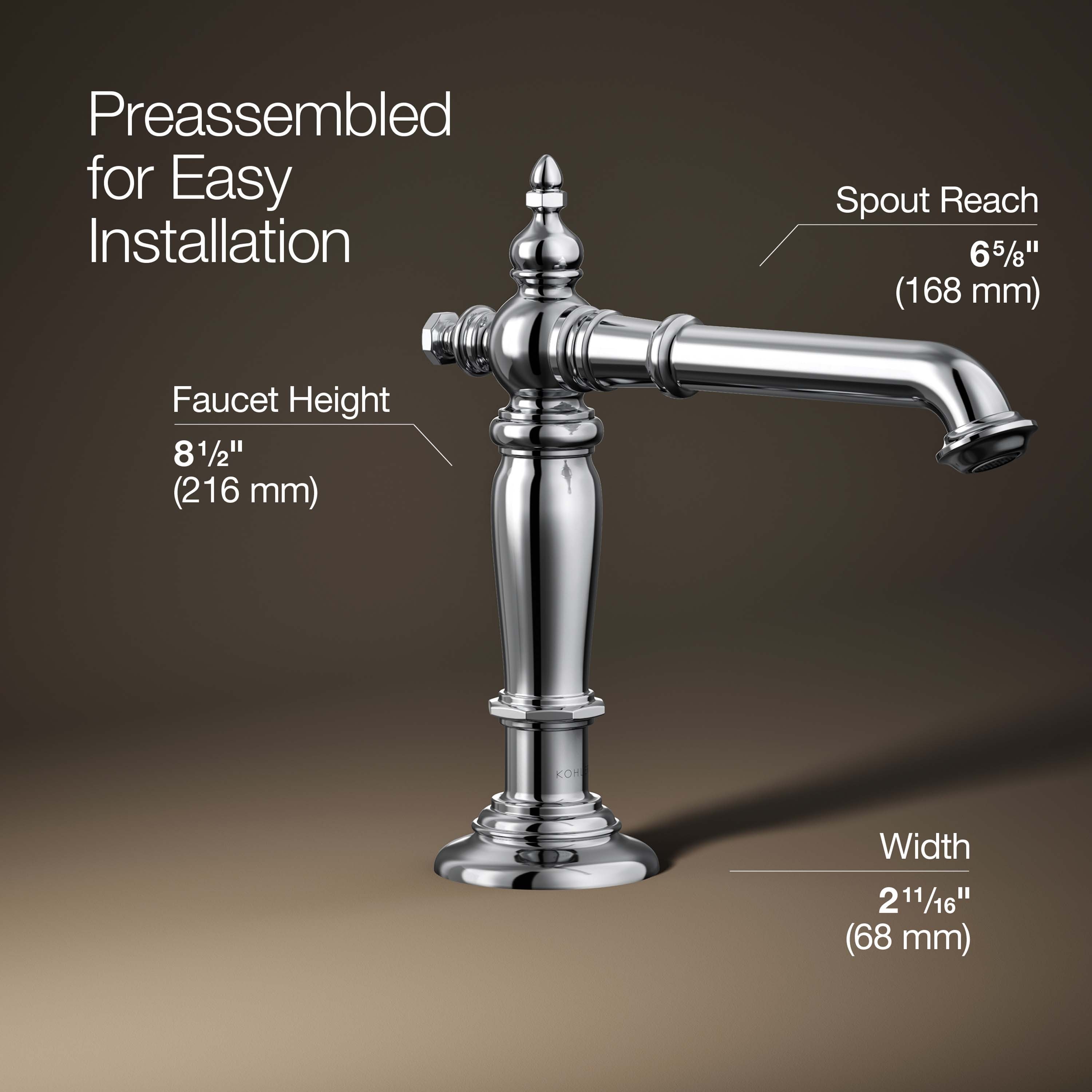 KOHLER 72760-CP Lavatory-Faucets - View #4