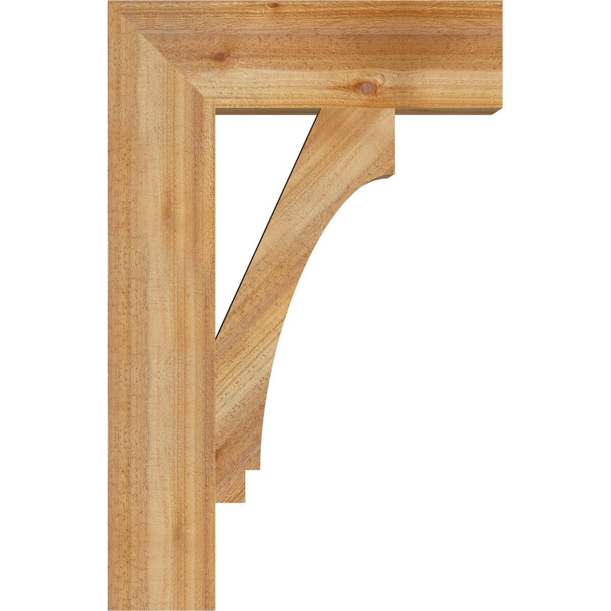 Ekena Millwork BKT06X22X34IMP05RWR Exterior-Brackets-Braces - View #3