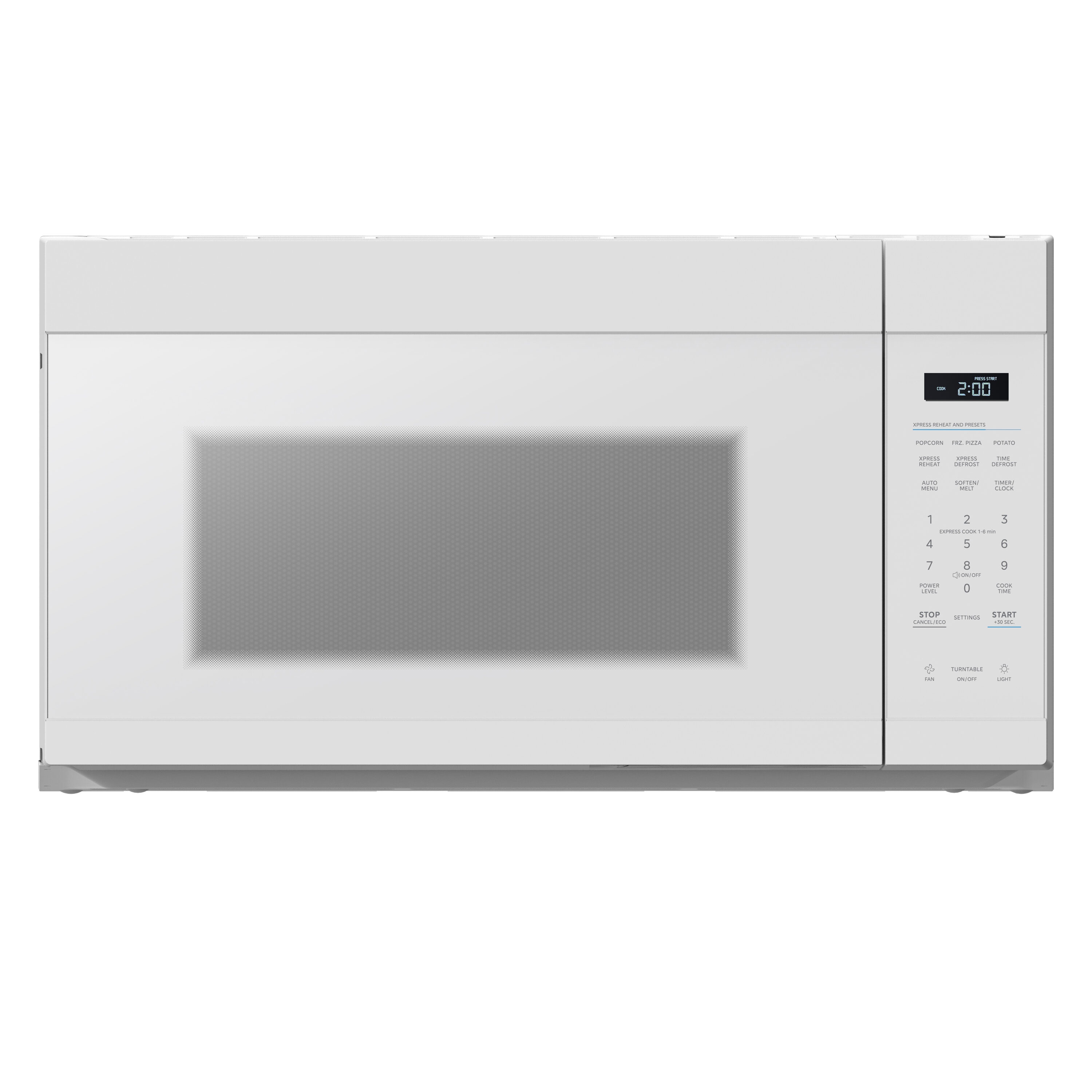 Midea Logo Free with Easy Install 1.7-cu ft Over-the-Range Microwave ( White )
