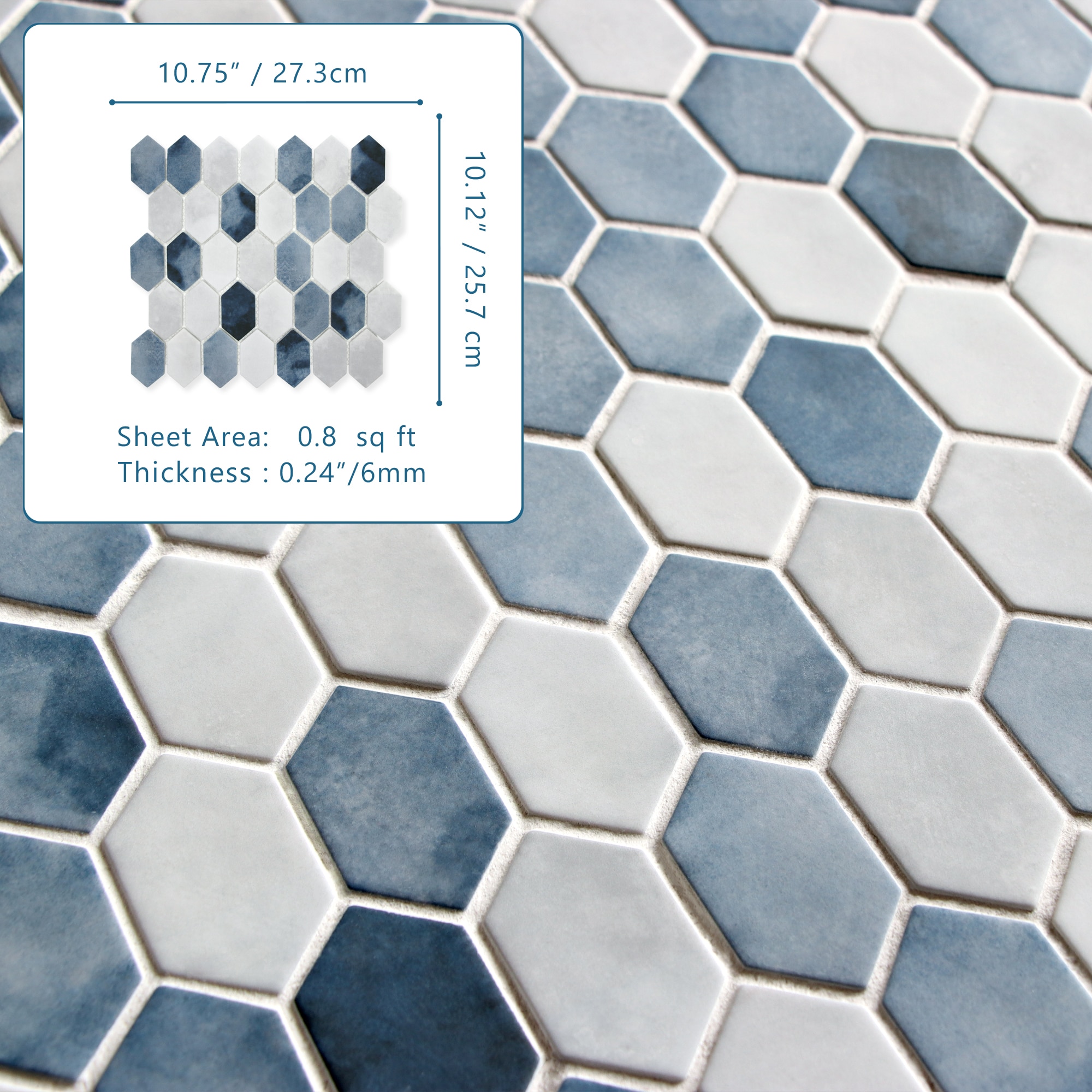 SUNWINGS SLHR-BLU-10 Ceramic-Tile - View #8