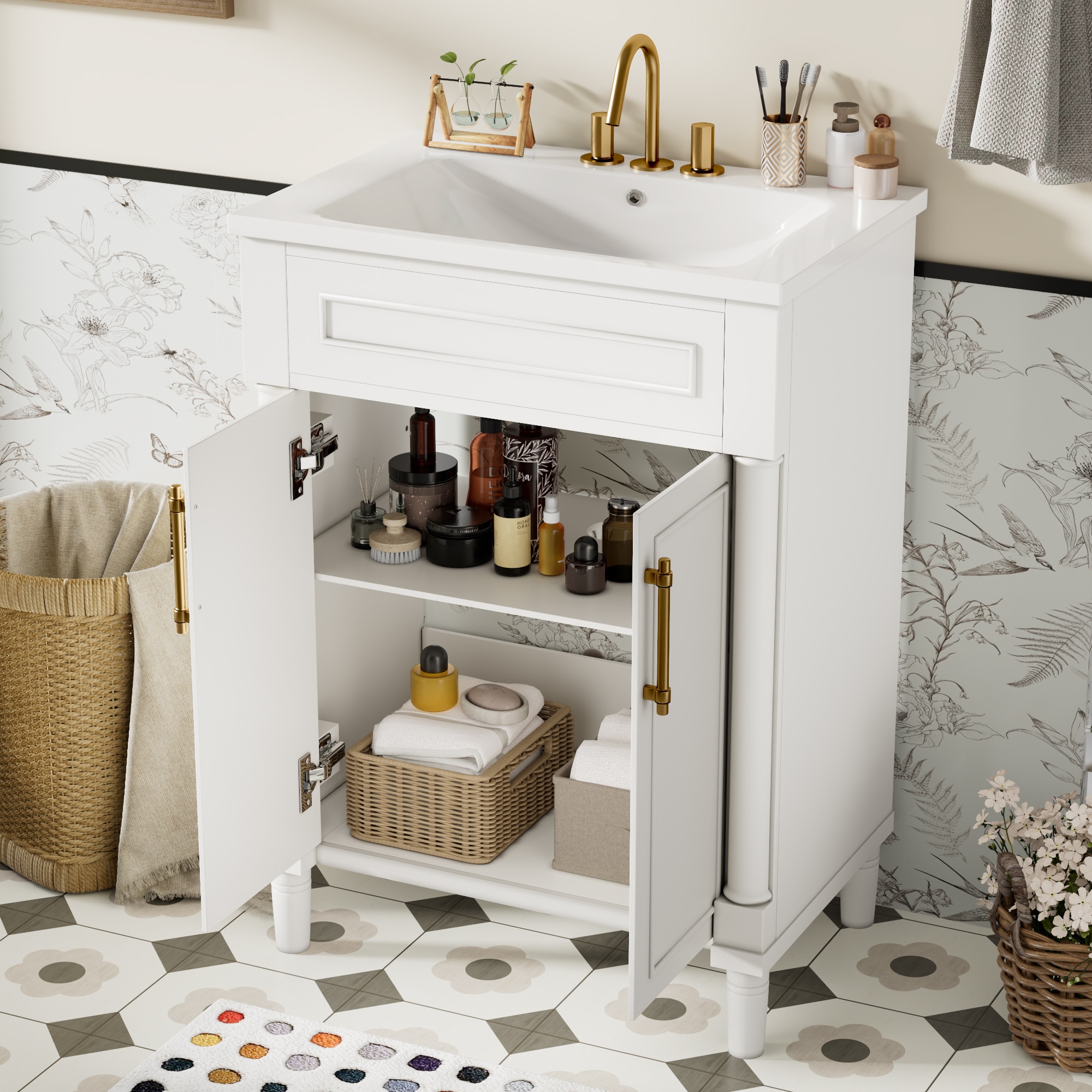 WELLFOR C710-P277711K Bath-Vanity-Combo - View #5