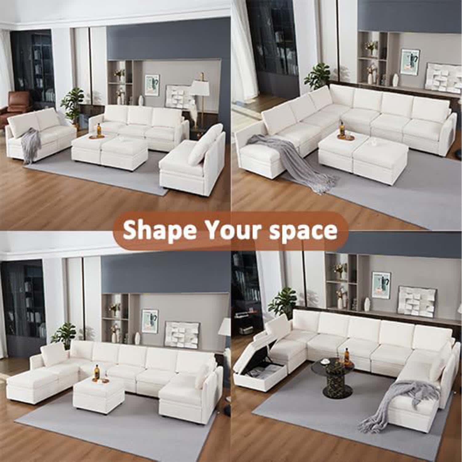 Qeetex CCVAM-33FU63SU Sofas-Loveseats - View #8