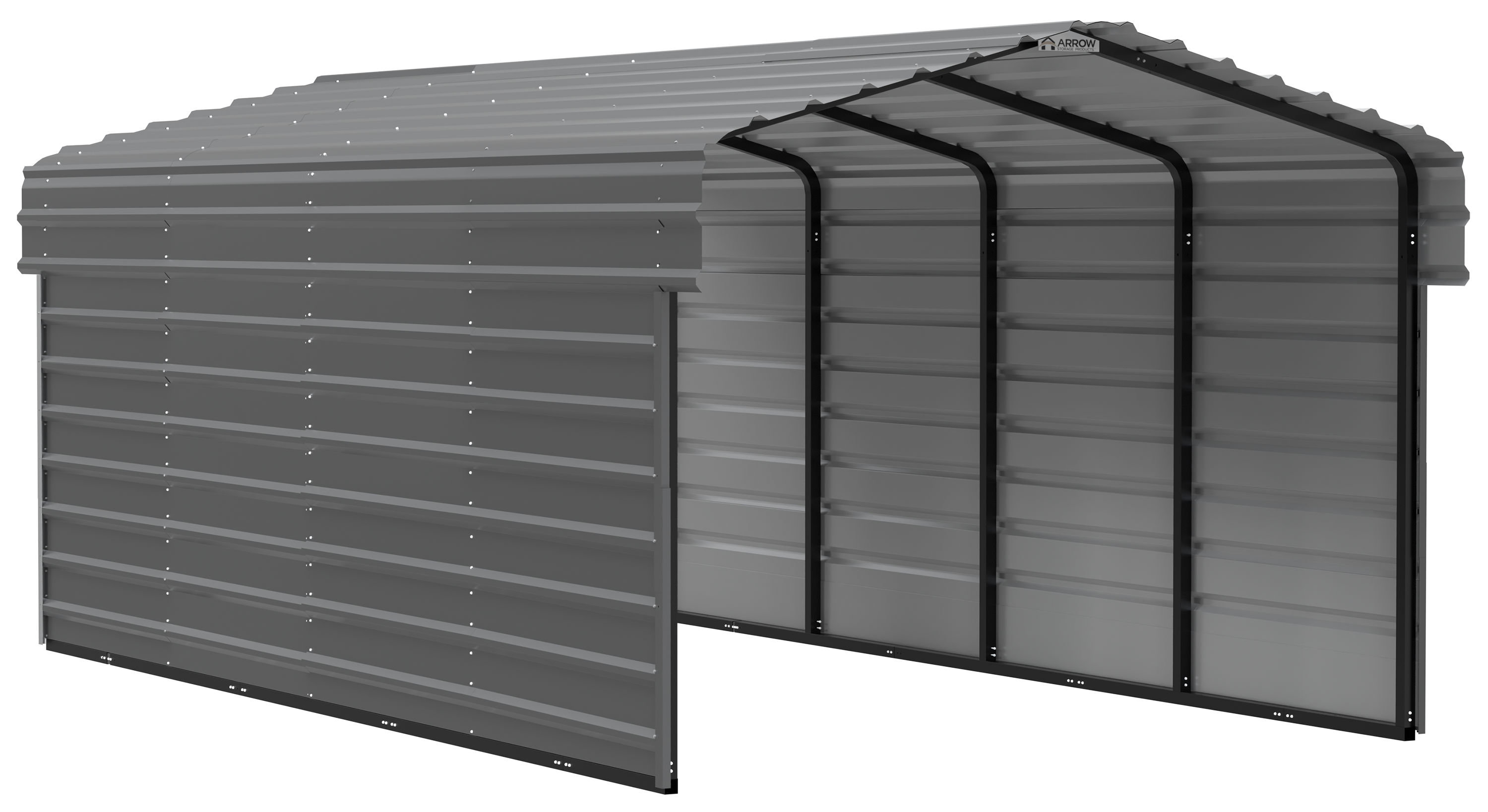 Arrow CPHC102007ECL2 Carport-Covers - View #12