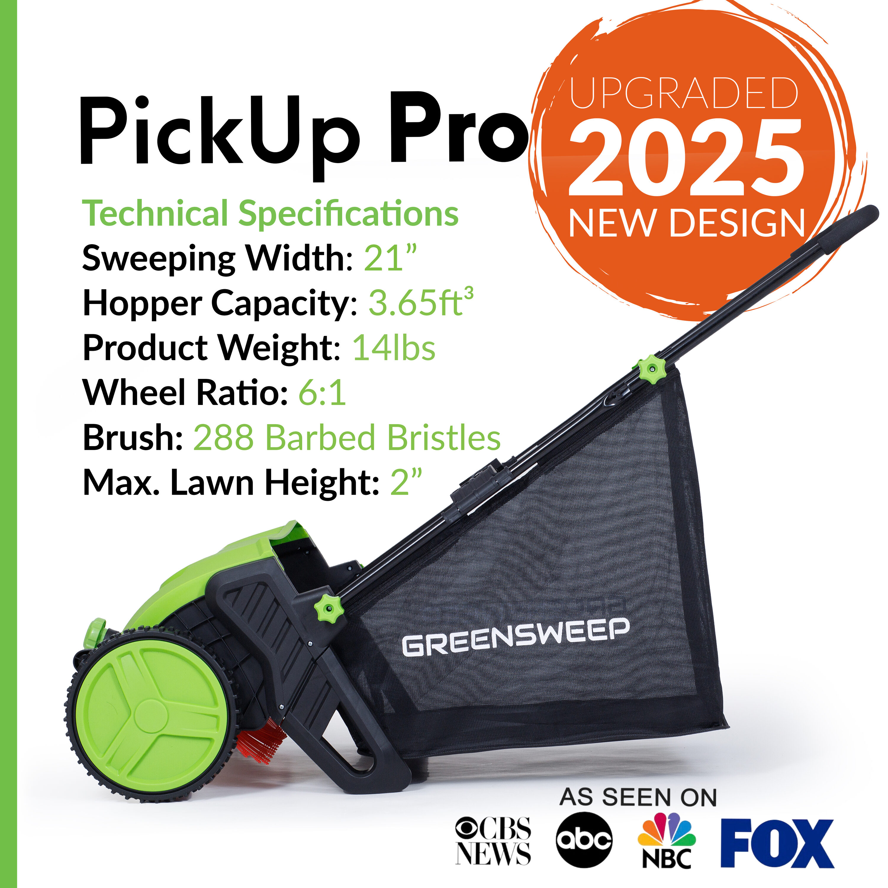 GreenSweep GS-PP2V2 lawnsweeper - View #3