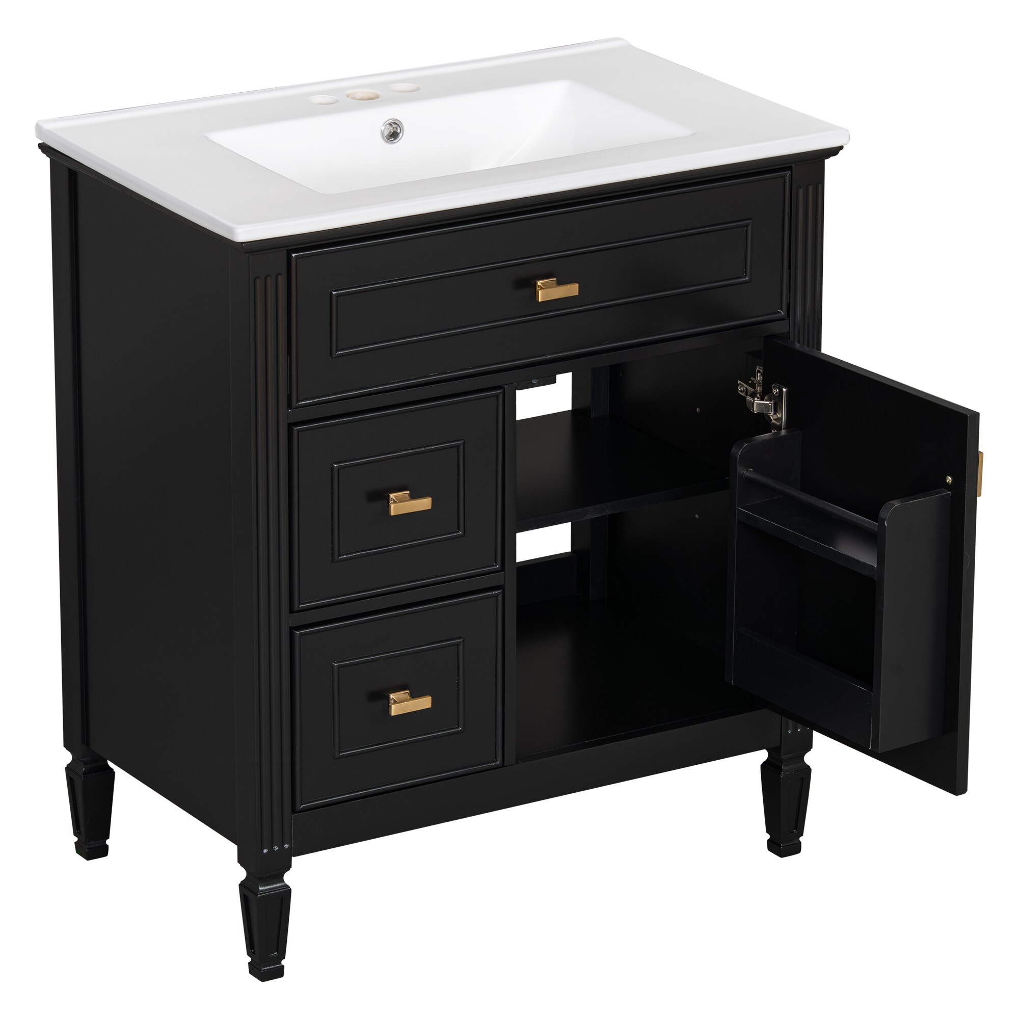 ModernLuxe L3P-N725P269701B Bath-Vanity-Combo - View #12