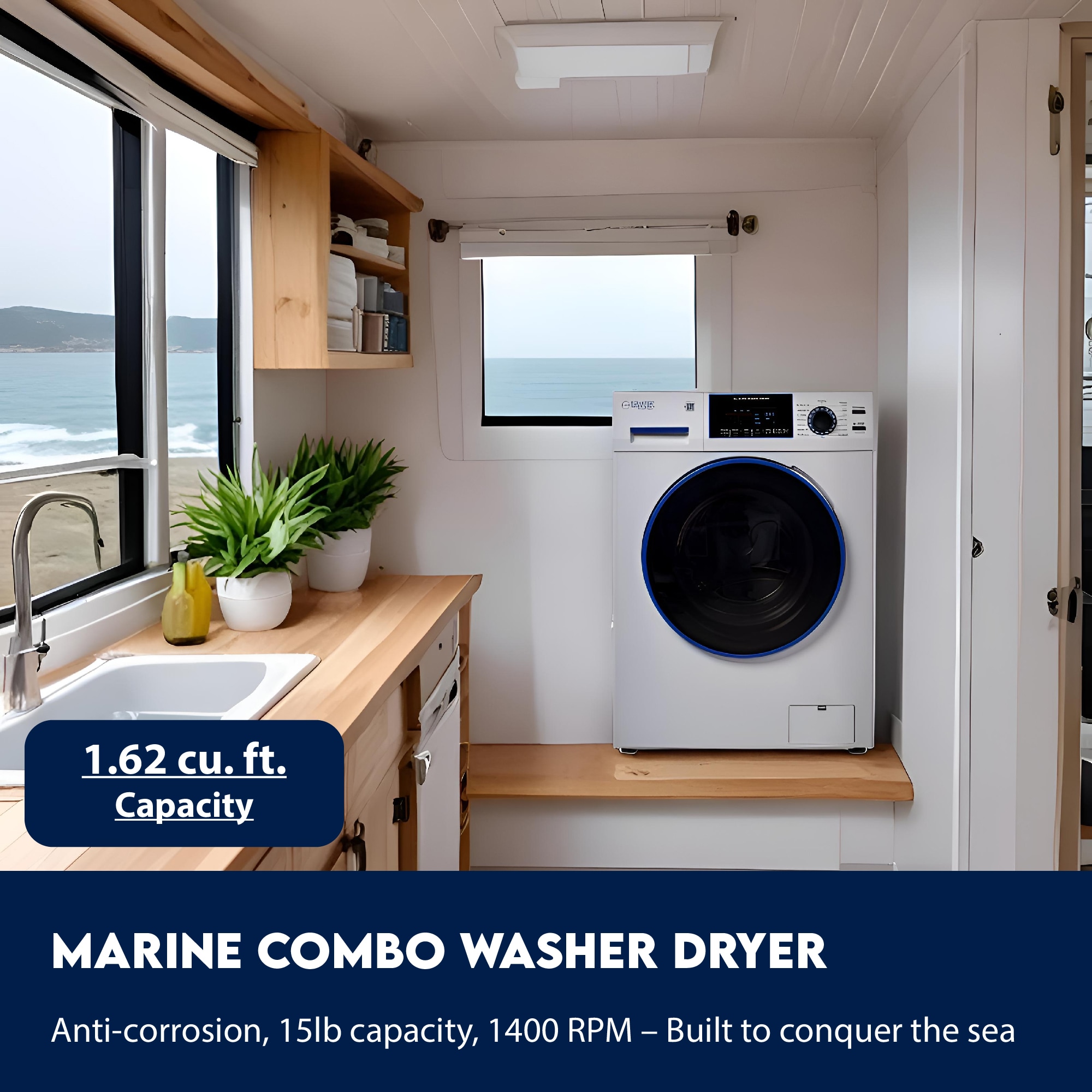Equator Advanced Appliances EZ 4650 CV MARINE Combination-Washers-Dryers - View #15