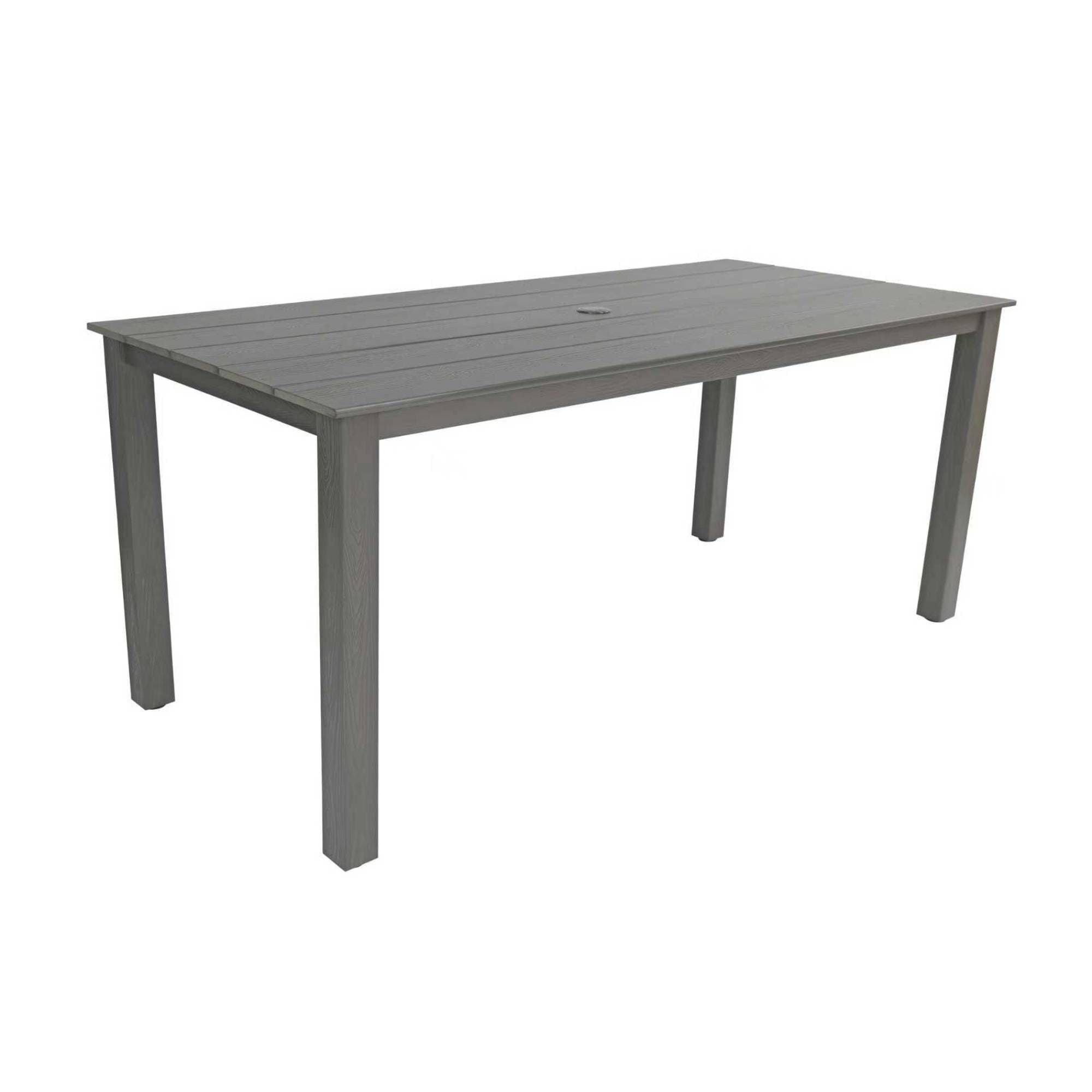 Blisstyle A Wooden Textured Imitation Wood Dining Table Simple yet with ...