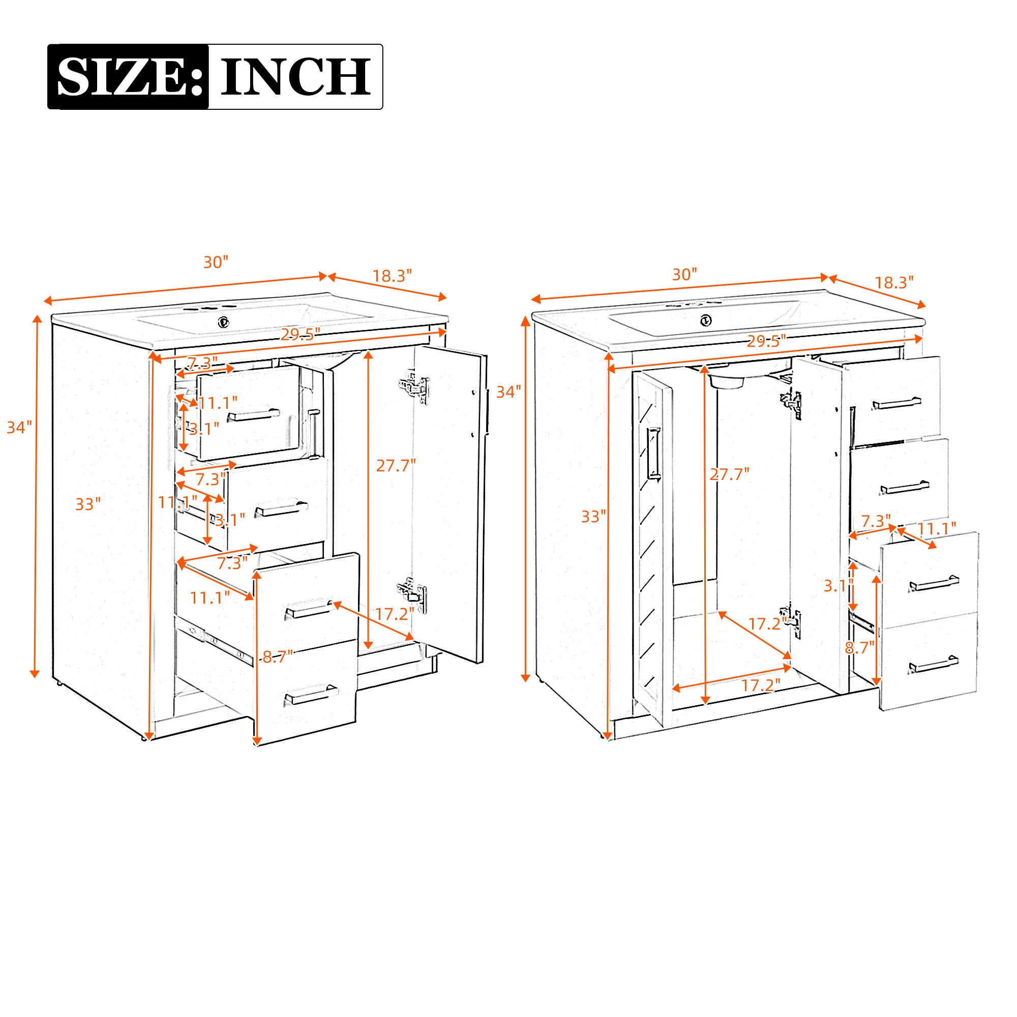Tatayosi RY-SS00001K Bath-Vanity-Combo - View #7