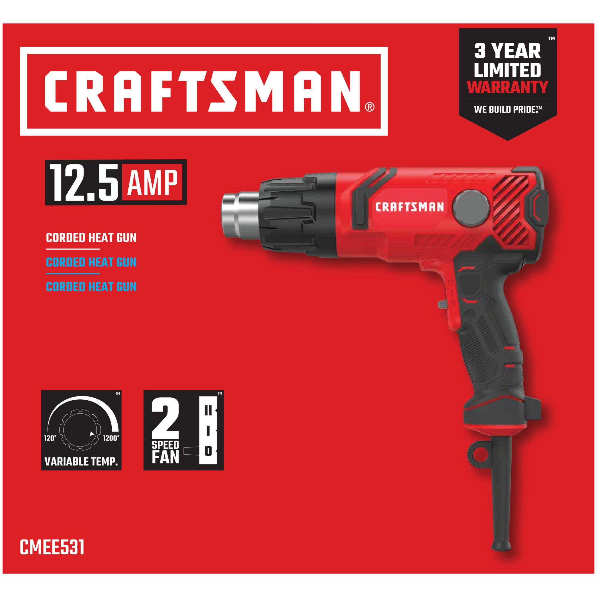 CRAFTSMAN CMEE531 Heat-Gun - View #13