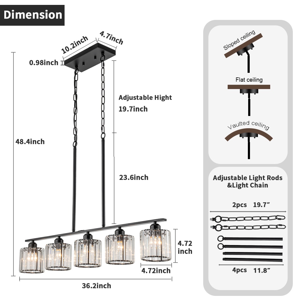 GoYeel ZP055BL05 Pendant-Lights - View #9