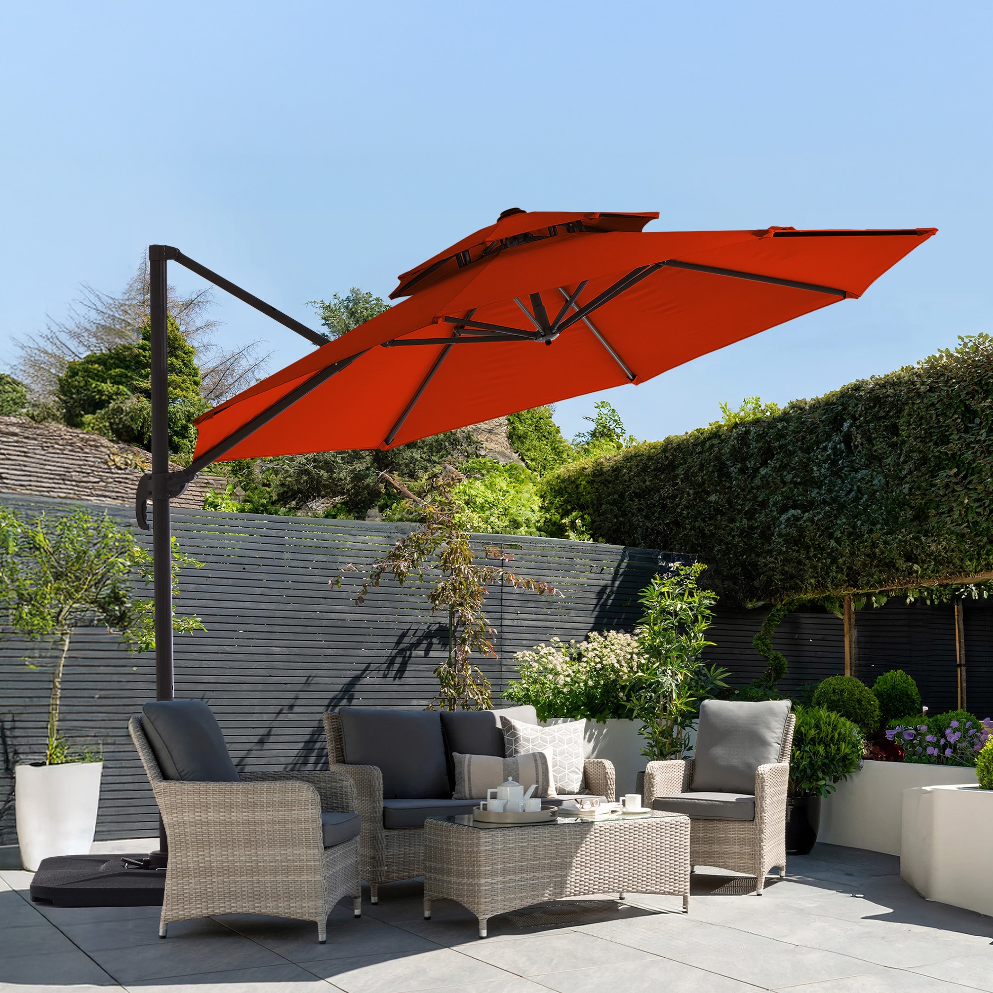 VOUA JE-LK11-RD+BASE Umbrellas-2 - View #3