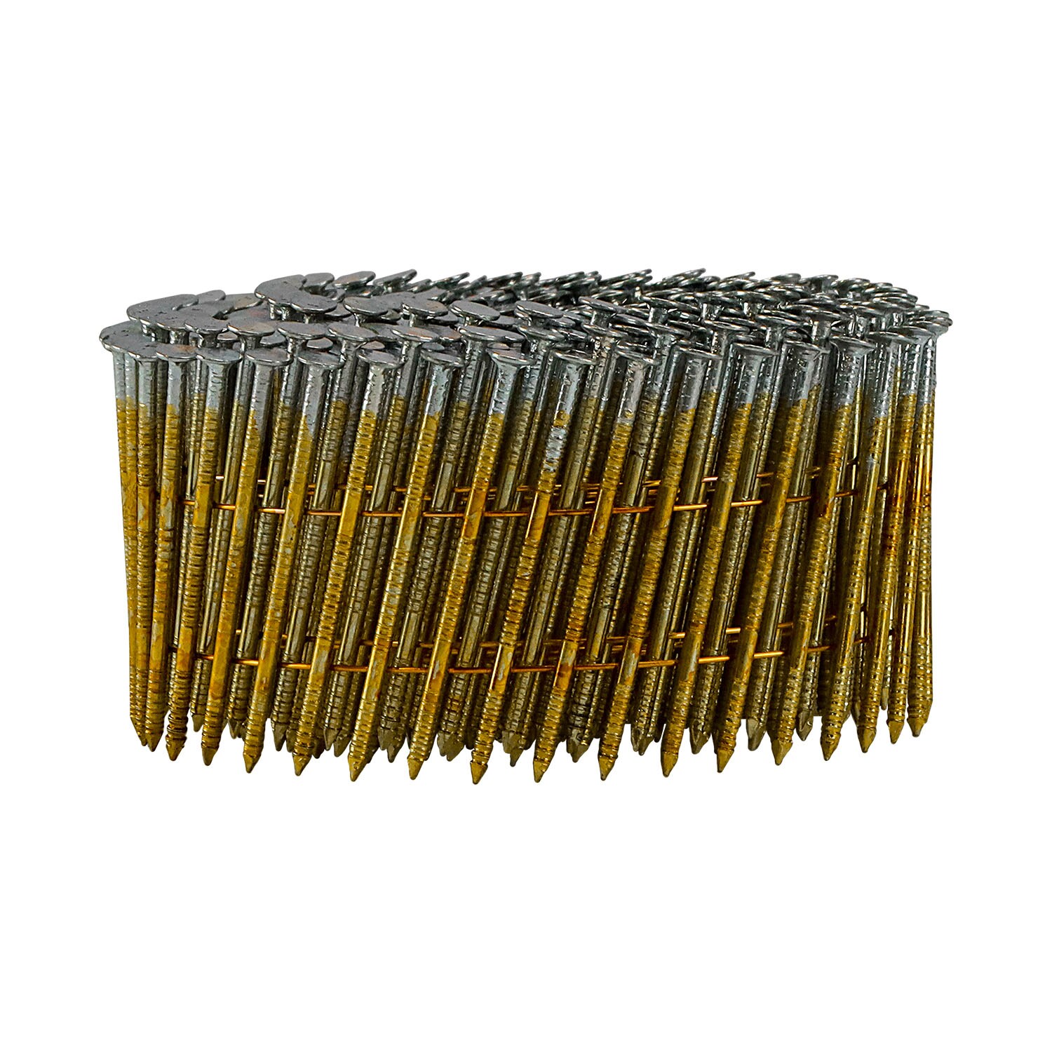 FREEMAN SNRSG92-2WC 15 Degree 2 In Wire Collated Galvanized Ring Shank Coil Siding Nails (3600-Count)