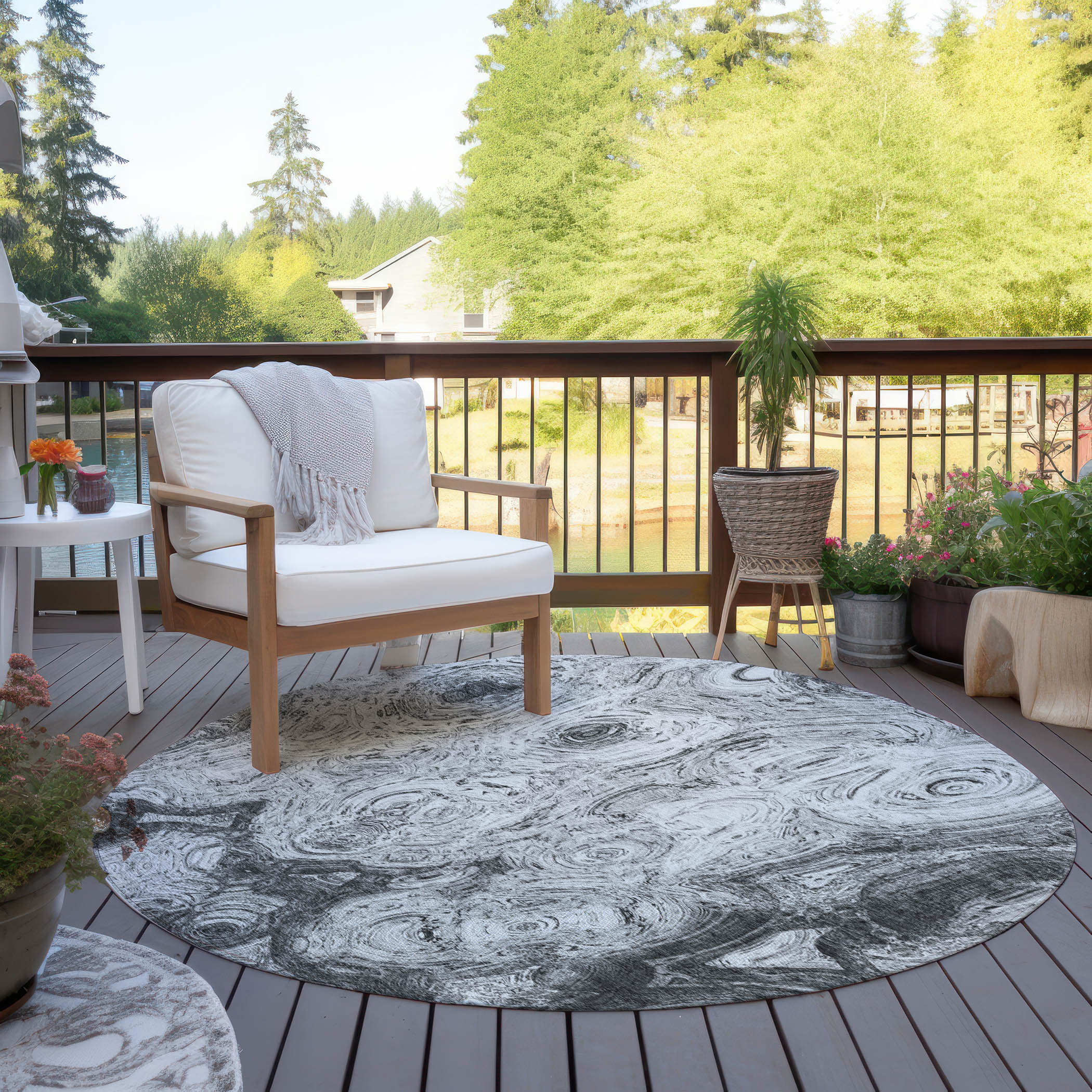 Addison Rugs ACN579GY8RO rugs - View #7