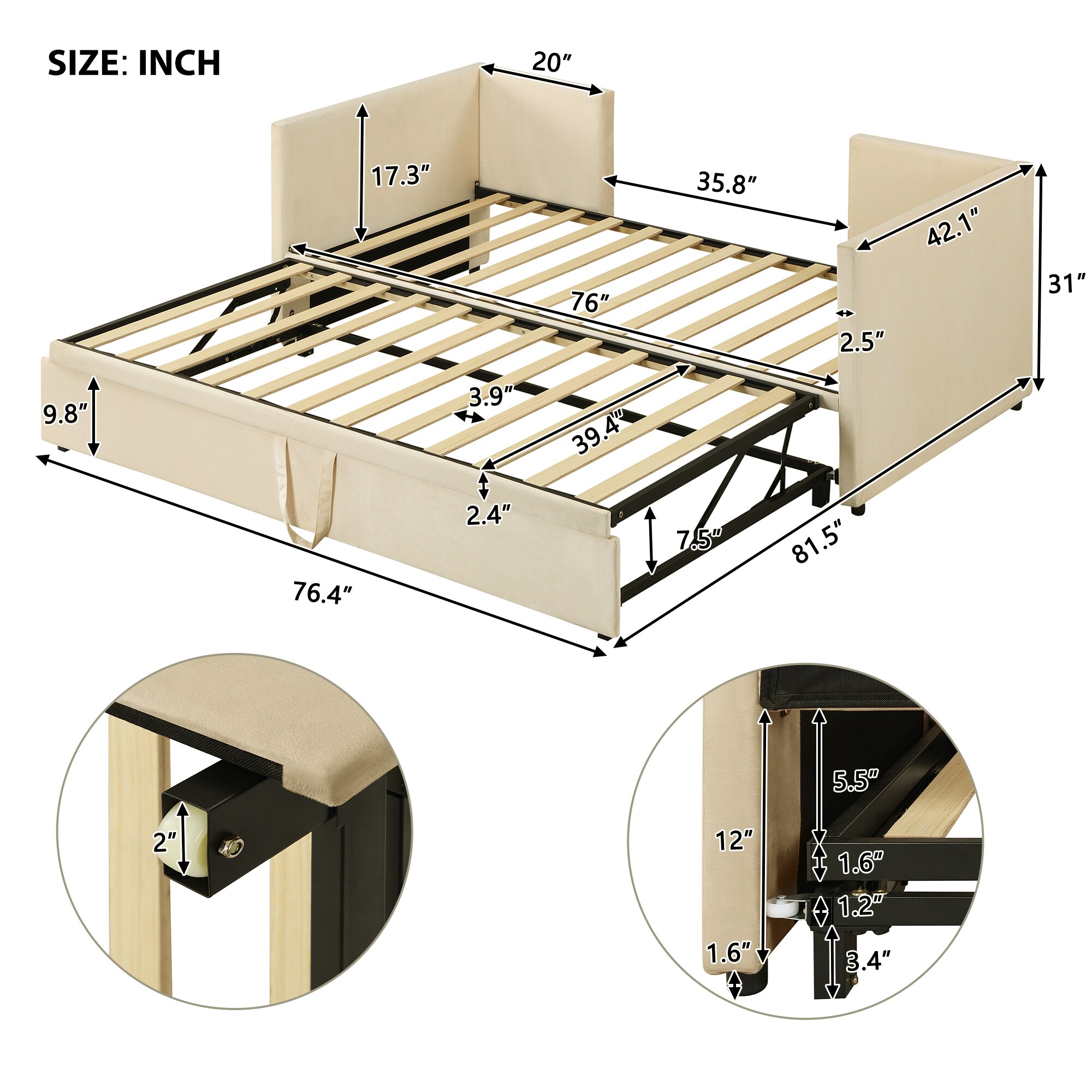 ModernLuxe L-SF000005AAA beds - View #3