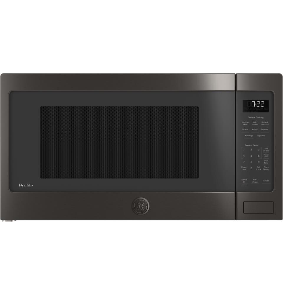 GE Profile 2.2 Cu. Ft. Countertop Microwave Oven in Stainless Steel