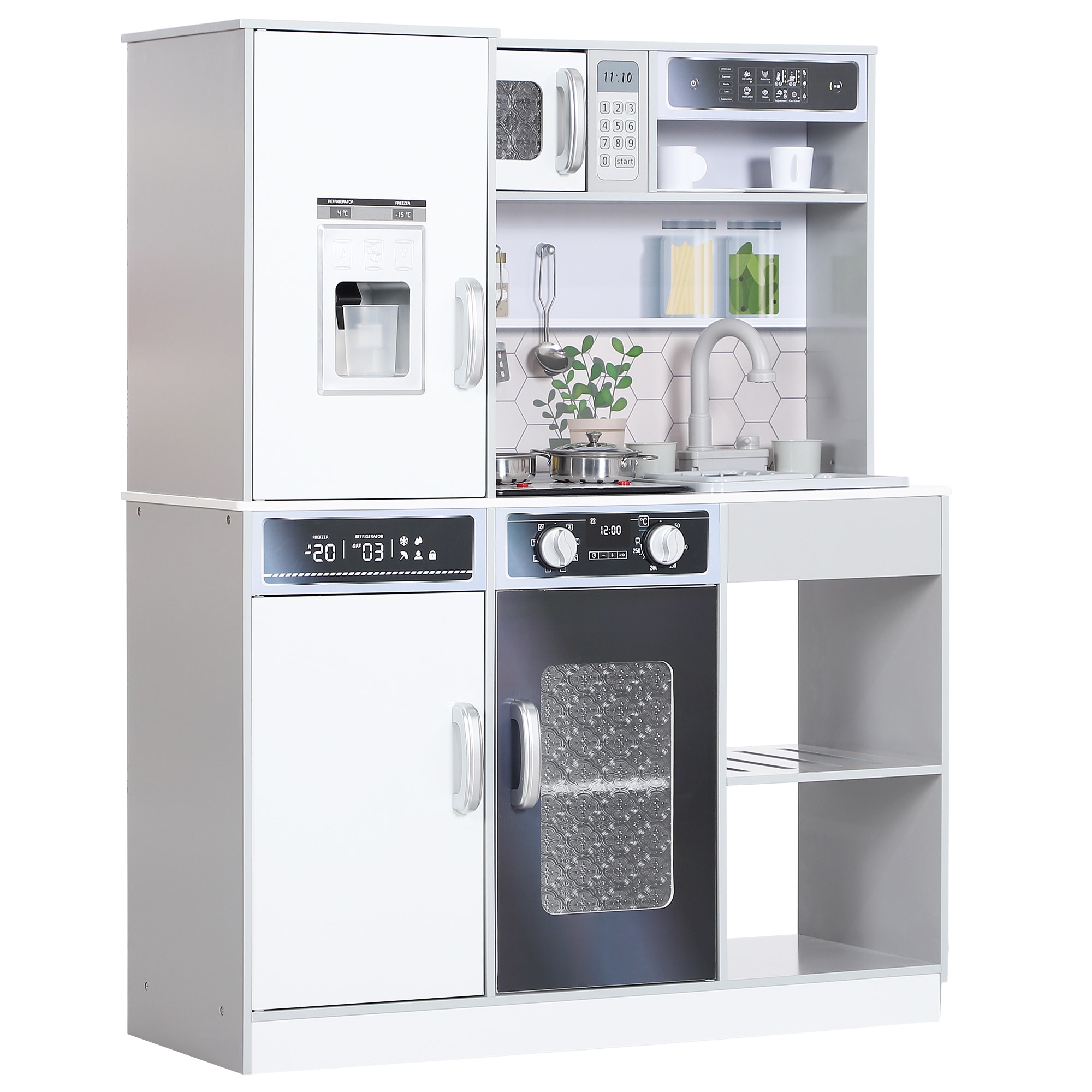 Siavonce XH49196 Play Kitchen Set for Kids Role play