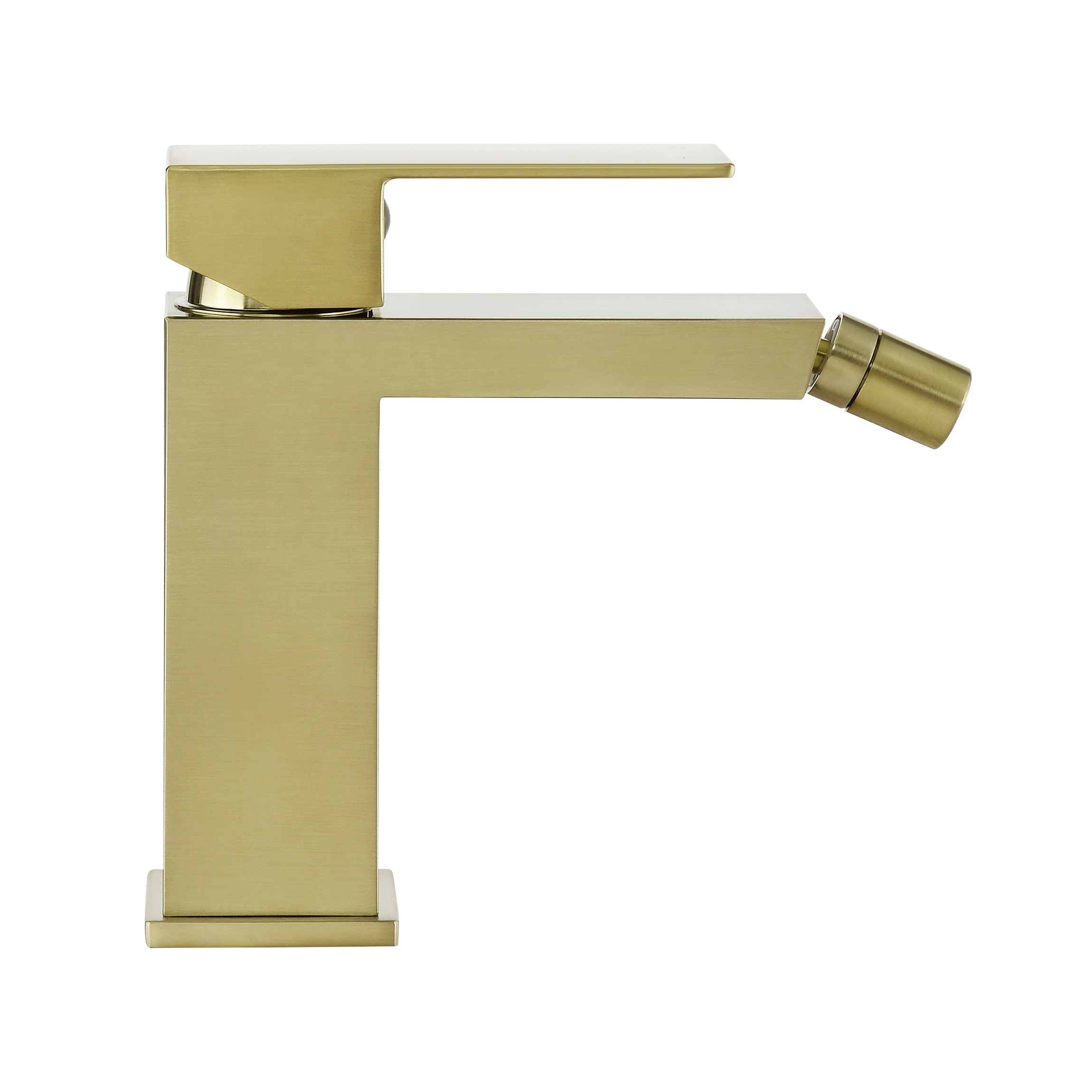 Swiss Madison SM-25-DFBAS03BG Matte White Horizontal spray Single hole 1-handle Bidet Faucet