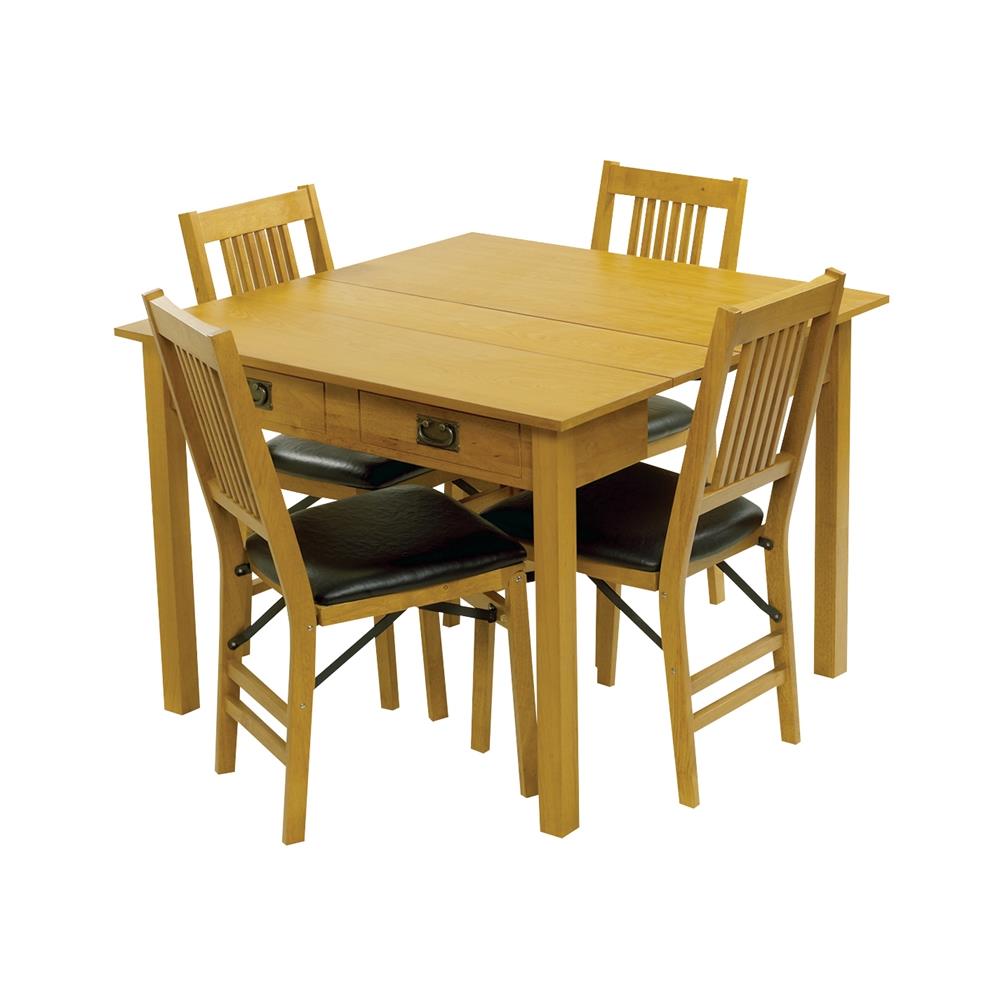 stakmore oak wood extending dining table with oak wood base