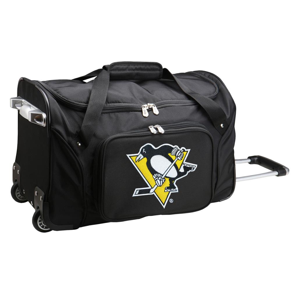 Pittsburgh Penguins Border Stripe Duffle Bag 