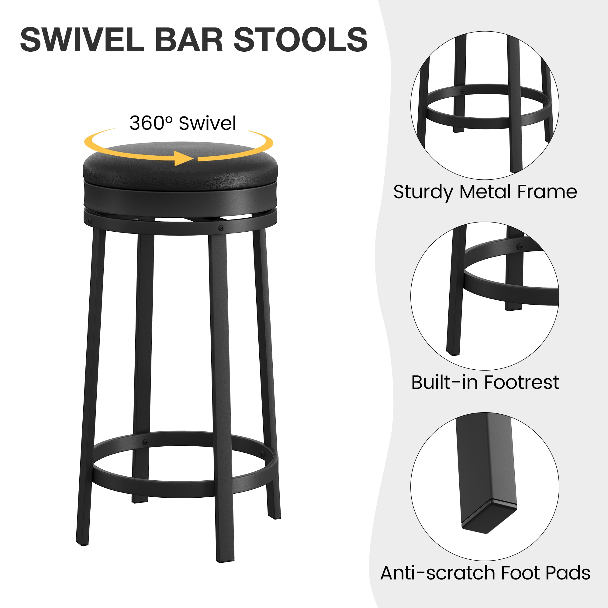 IdealHouse BKU-ASNQ-6HQUK1VEV stools - View #6