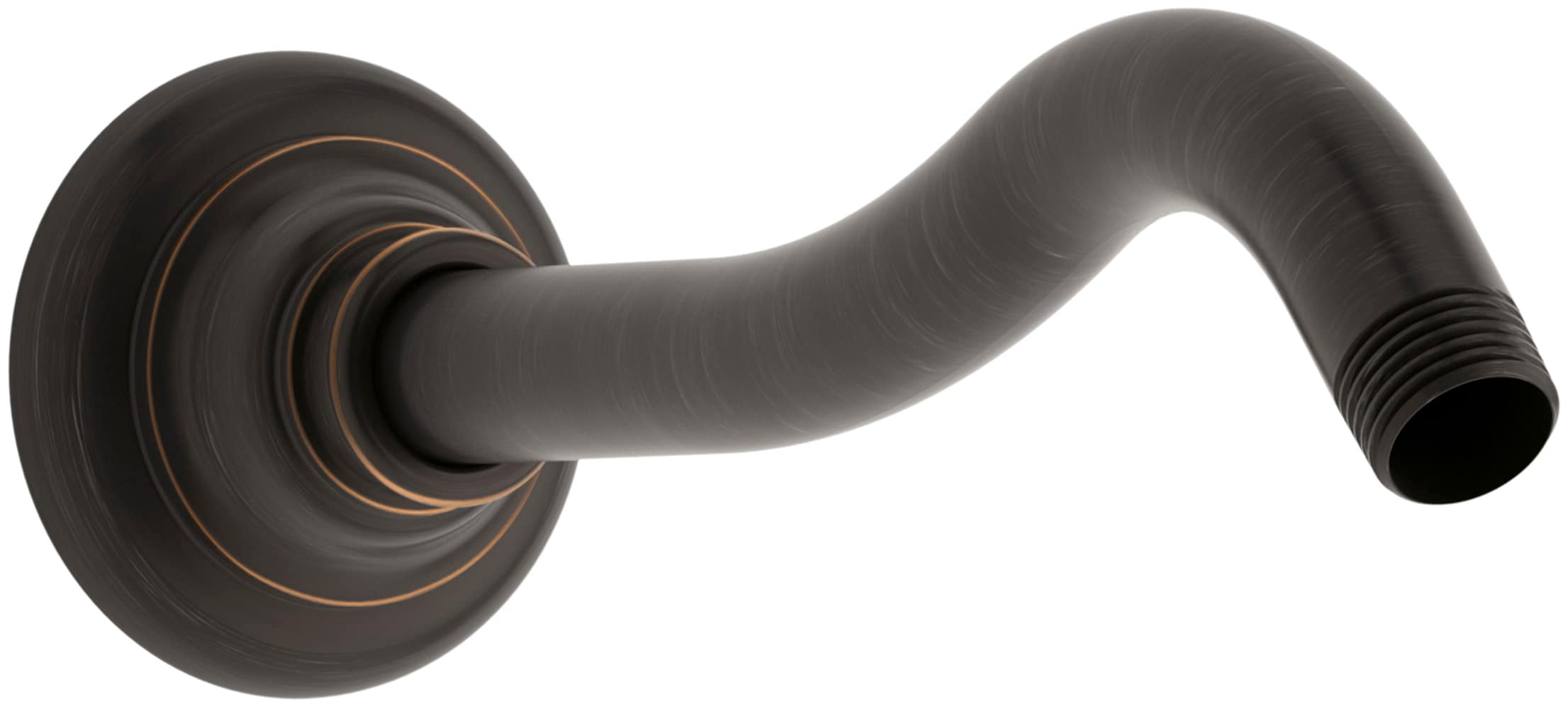 KOHLER 72775-2BZ Artifacts Oil-Rubbed Bronze 10.688-in Universal Shower Shower arm and flange