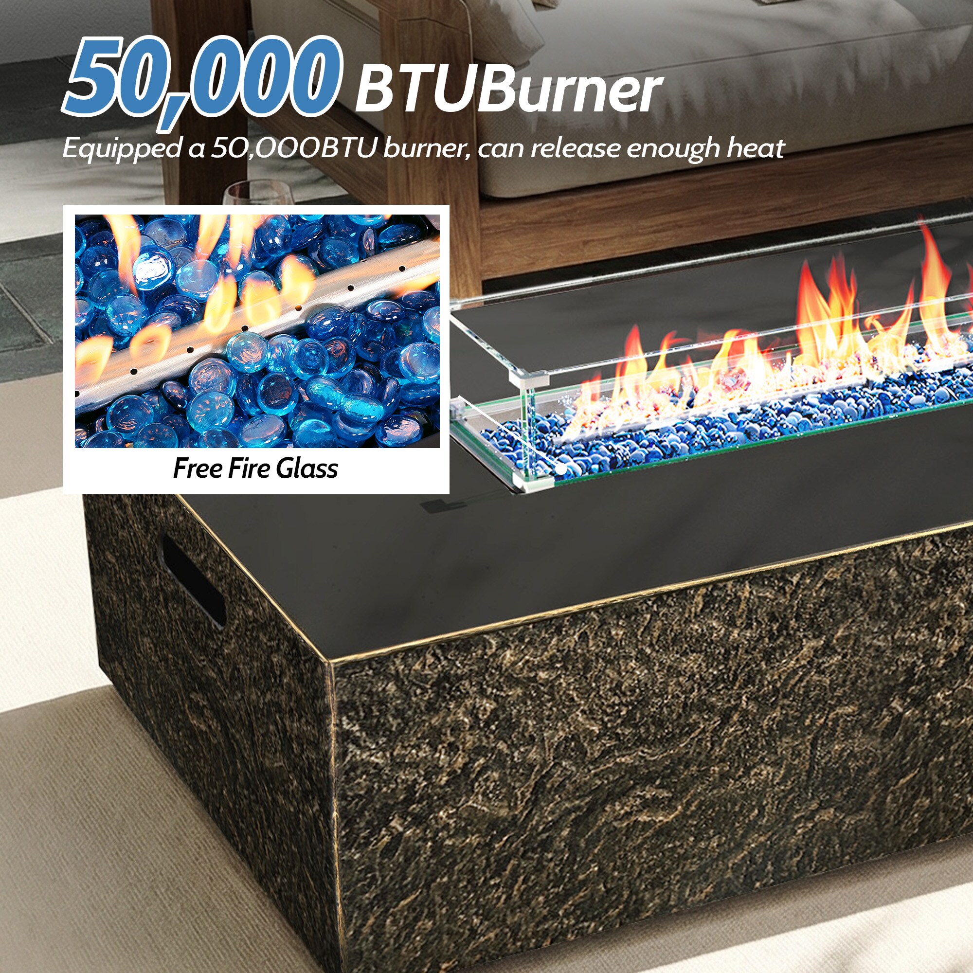 UPHA US1MGO261040 Outdoor-Gas-Firepits - View #5