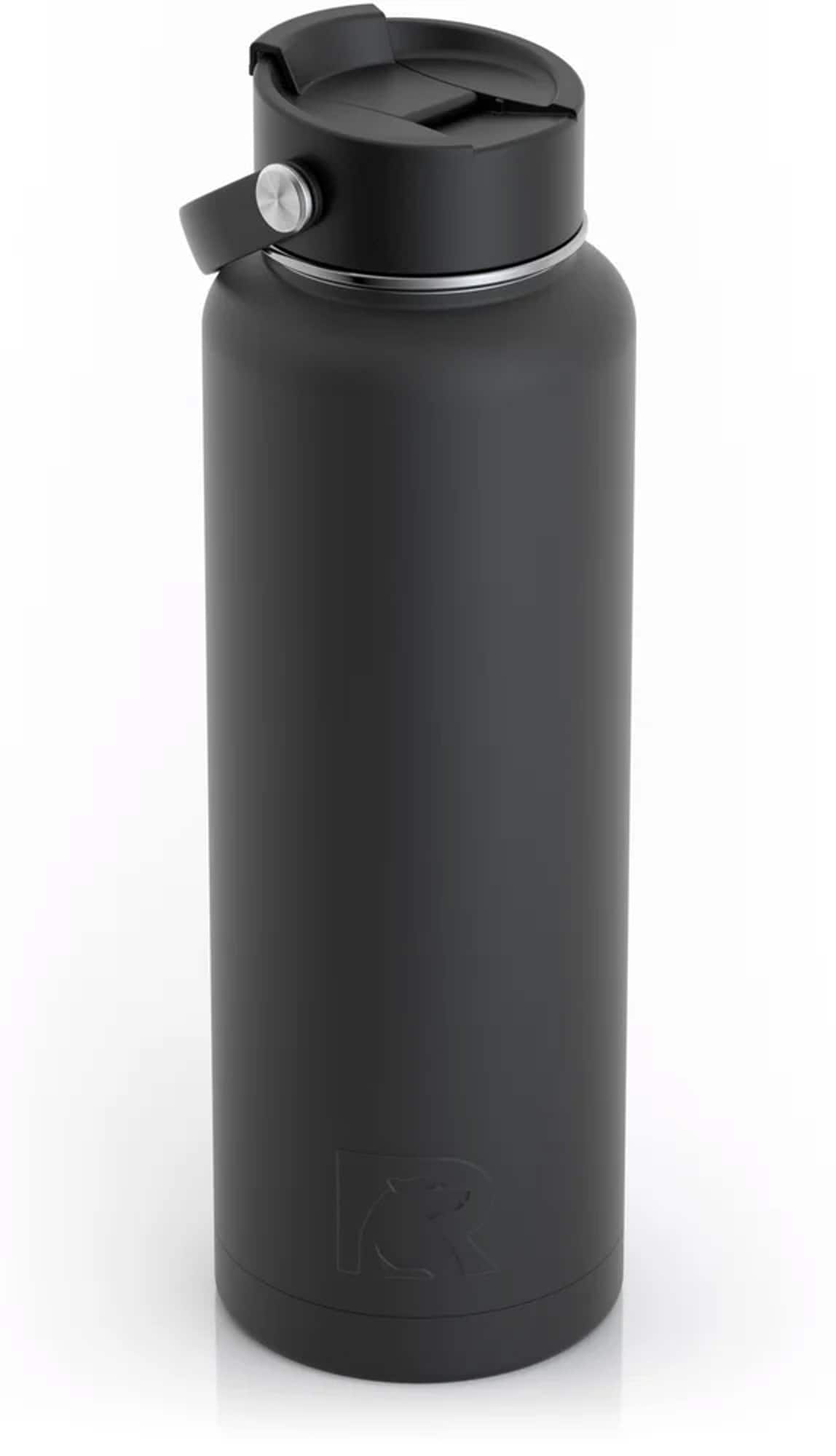 RTIC Outdoors 9659 40-fl oz Stainless Steel Insulated Water Bottle- Black