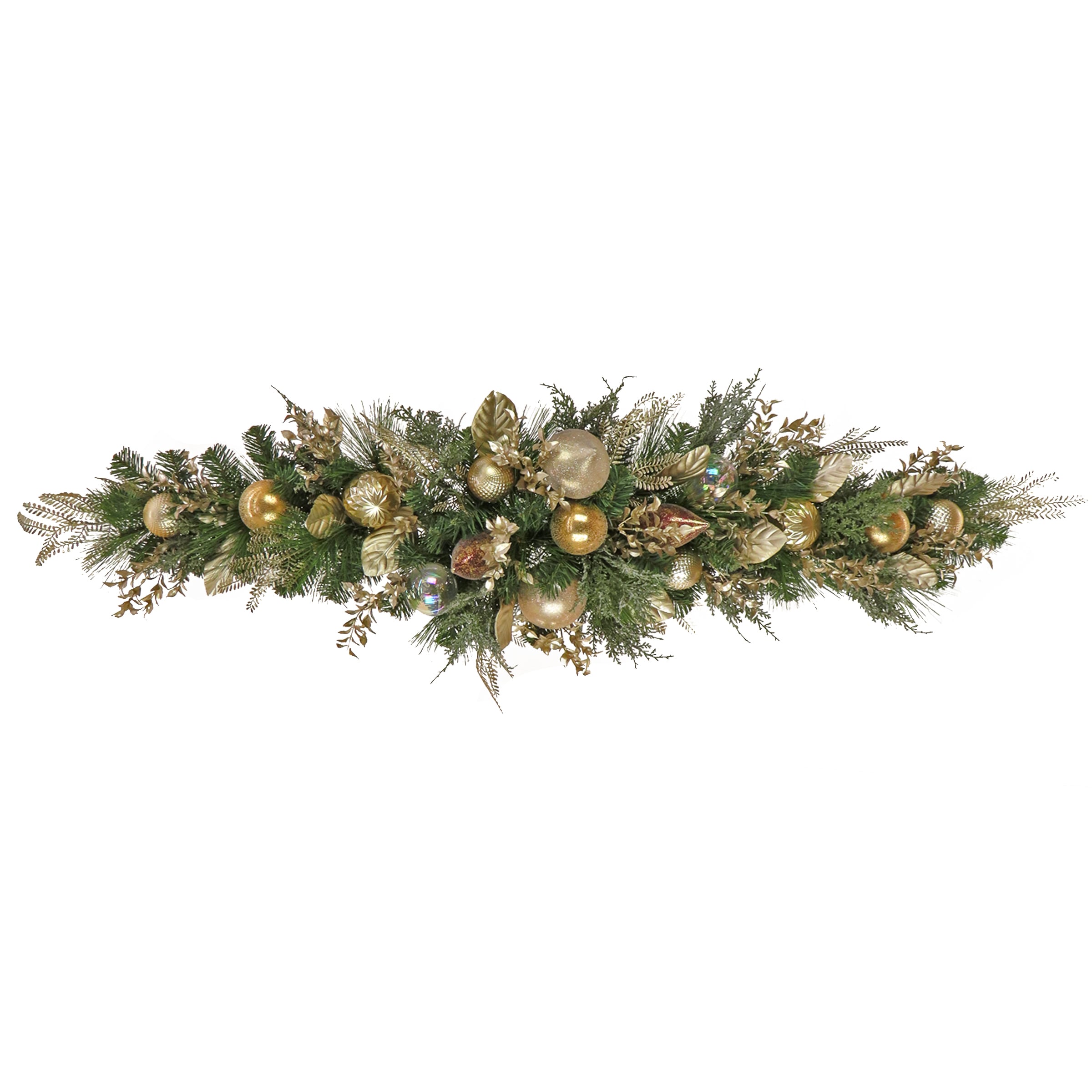 National Tree Company DL87-45X22797 8-in Floral Christmas Floral Arrangement