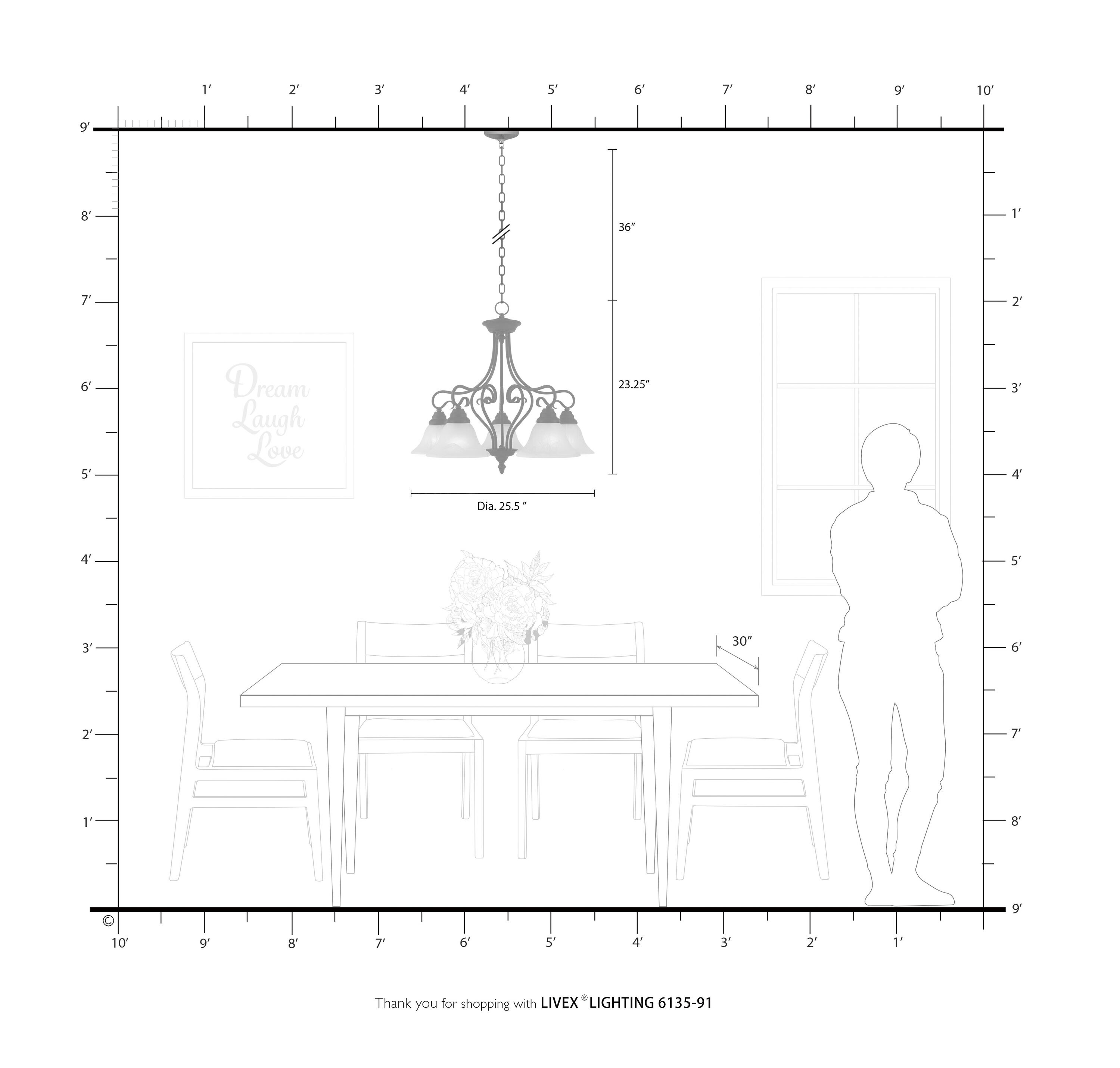 Livex Lighting 6135-91 b090015 - View #6