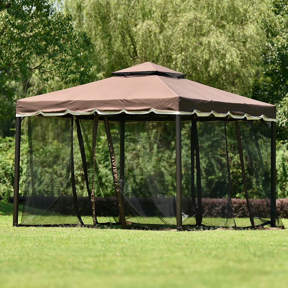 Sunrinx MG30-45-HW Wood-Resin-Gazebos - View #16