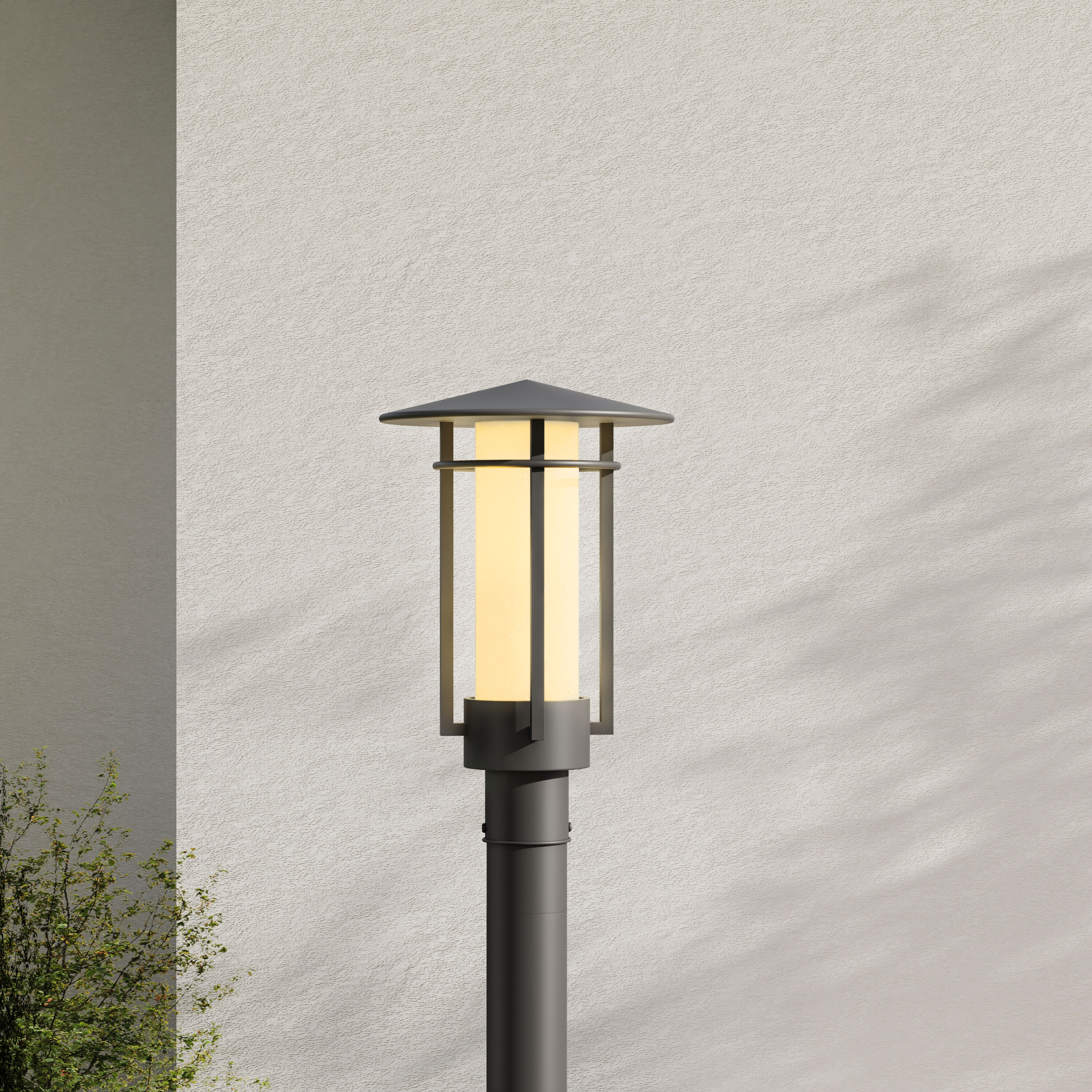 Progress Lighting P540097-031 Exton 17.12-in Textured Black Modern/contemporary Outdoor Light post lantern