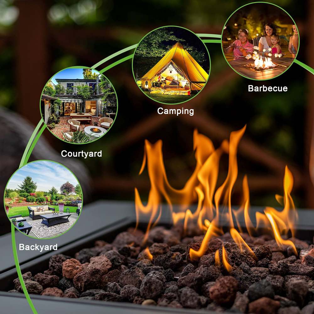 Runesay QCODH03-12 Outdoor-Gas-Firepits - View #6