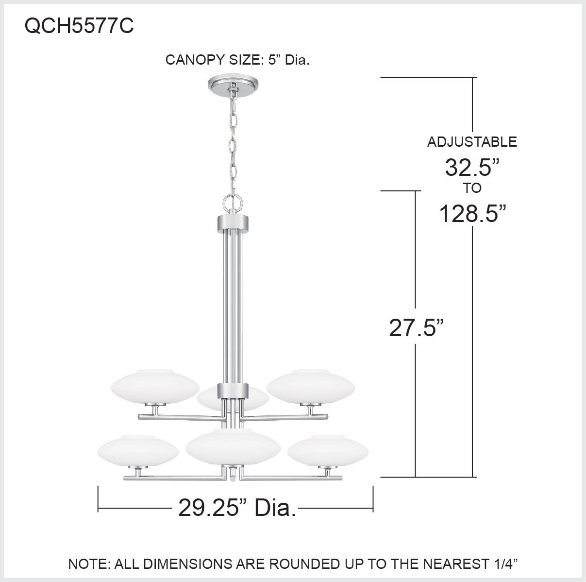 Quoizel QCH5577C b090015 - View #5