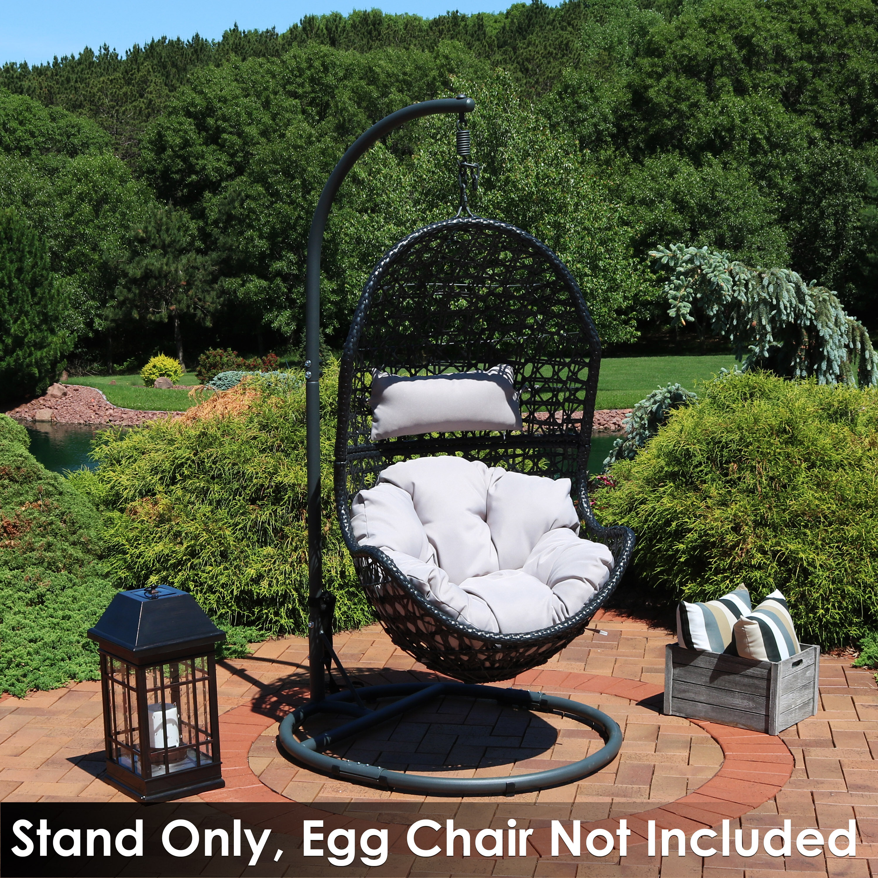 Sunnydaze Decor AJ-141 Sunnydaze 10-ft 8-in L Metal Hammock Stand