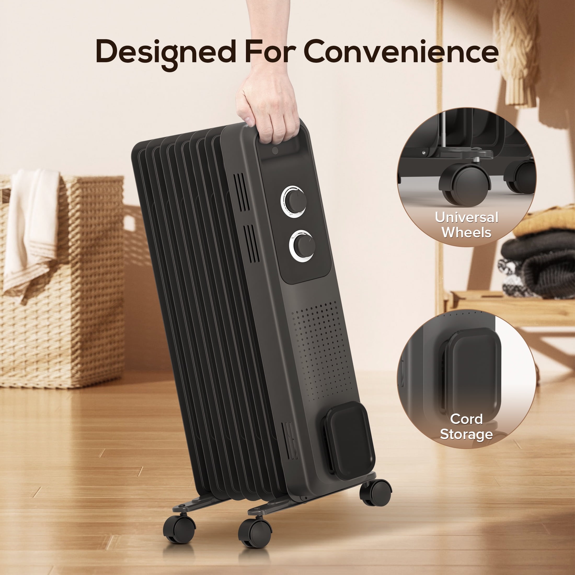 COWSAR LSU630192B Portable-Electric-Heat - View #2