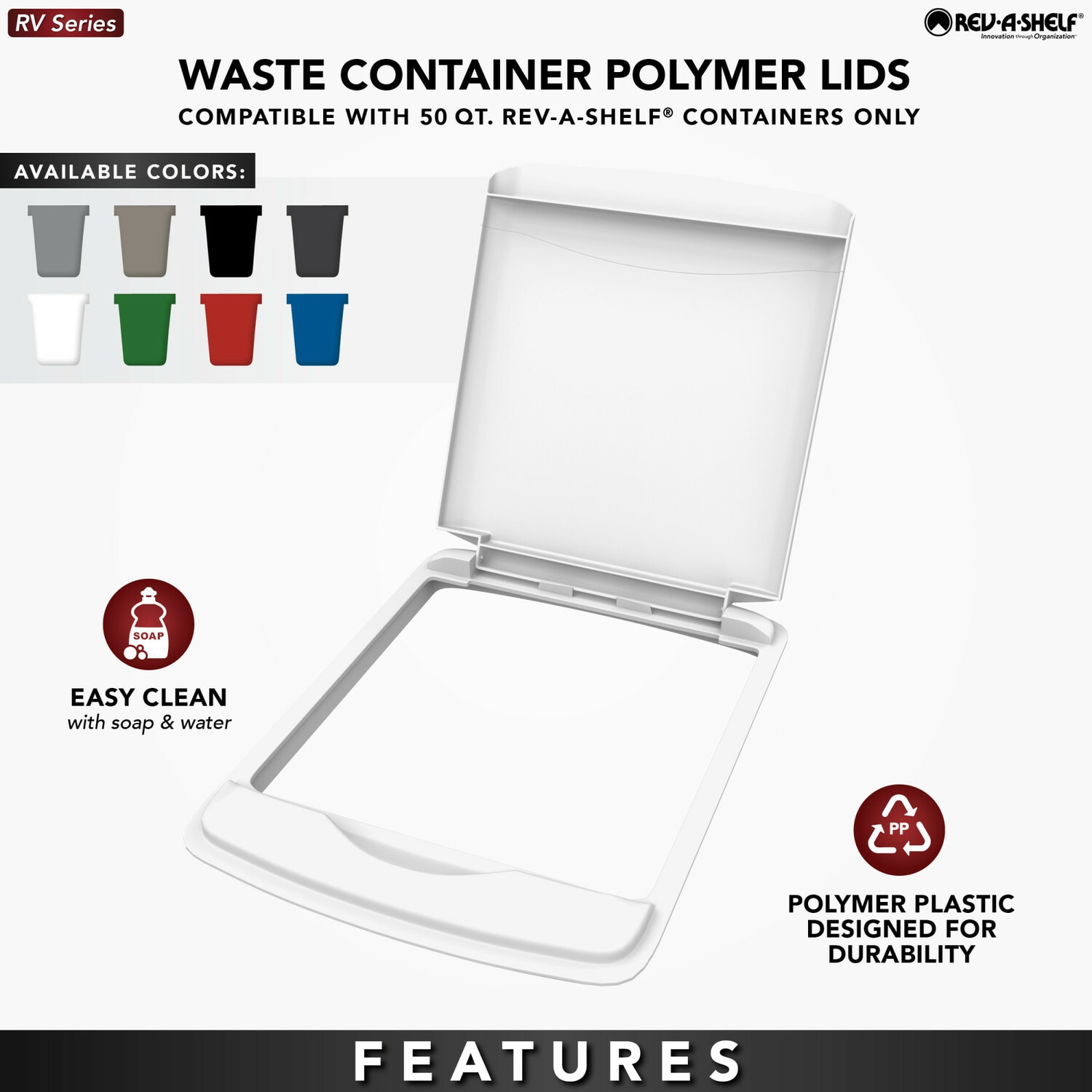 Rev-A-Shelf 239132 Pullout-Trash-Cans - View #4