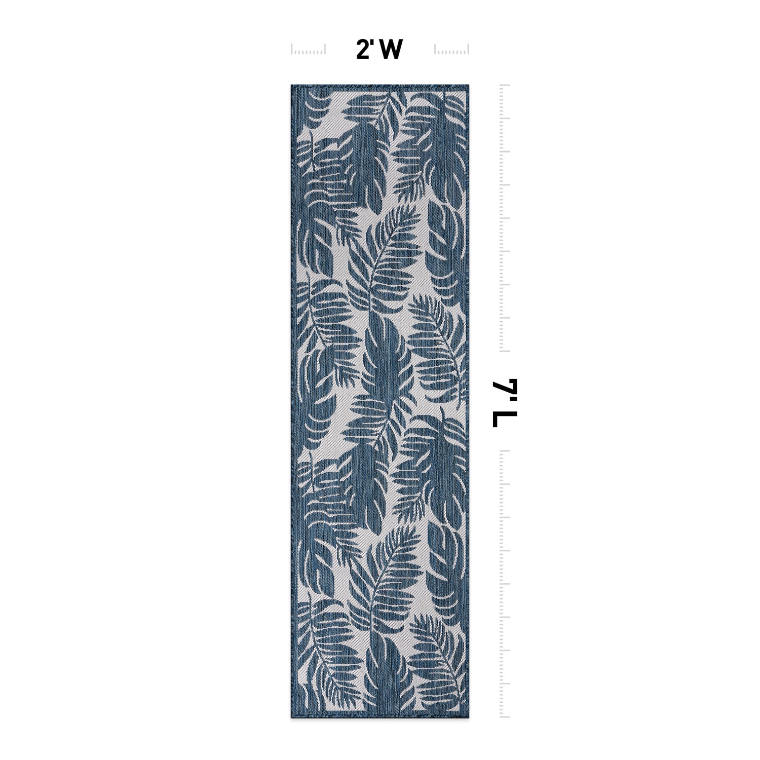 World Rug Gallery 113NAVY2X7 rugs - View #3