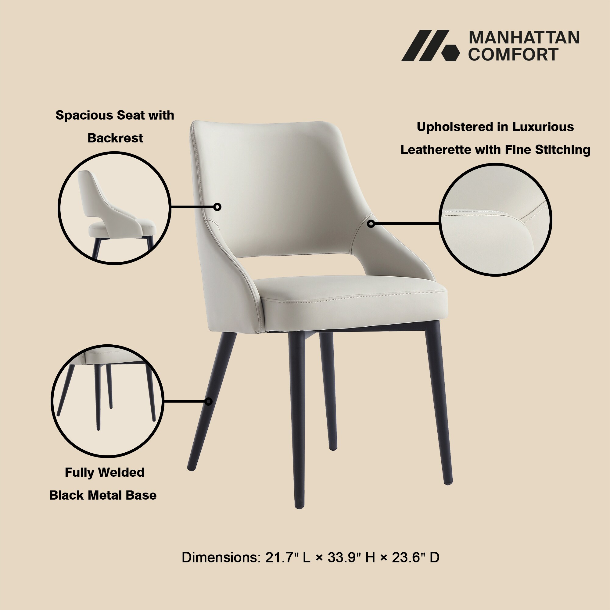 Manhattan Comfort 6-DC104-ST Dining-Chairs - View #4
