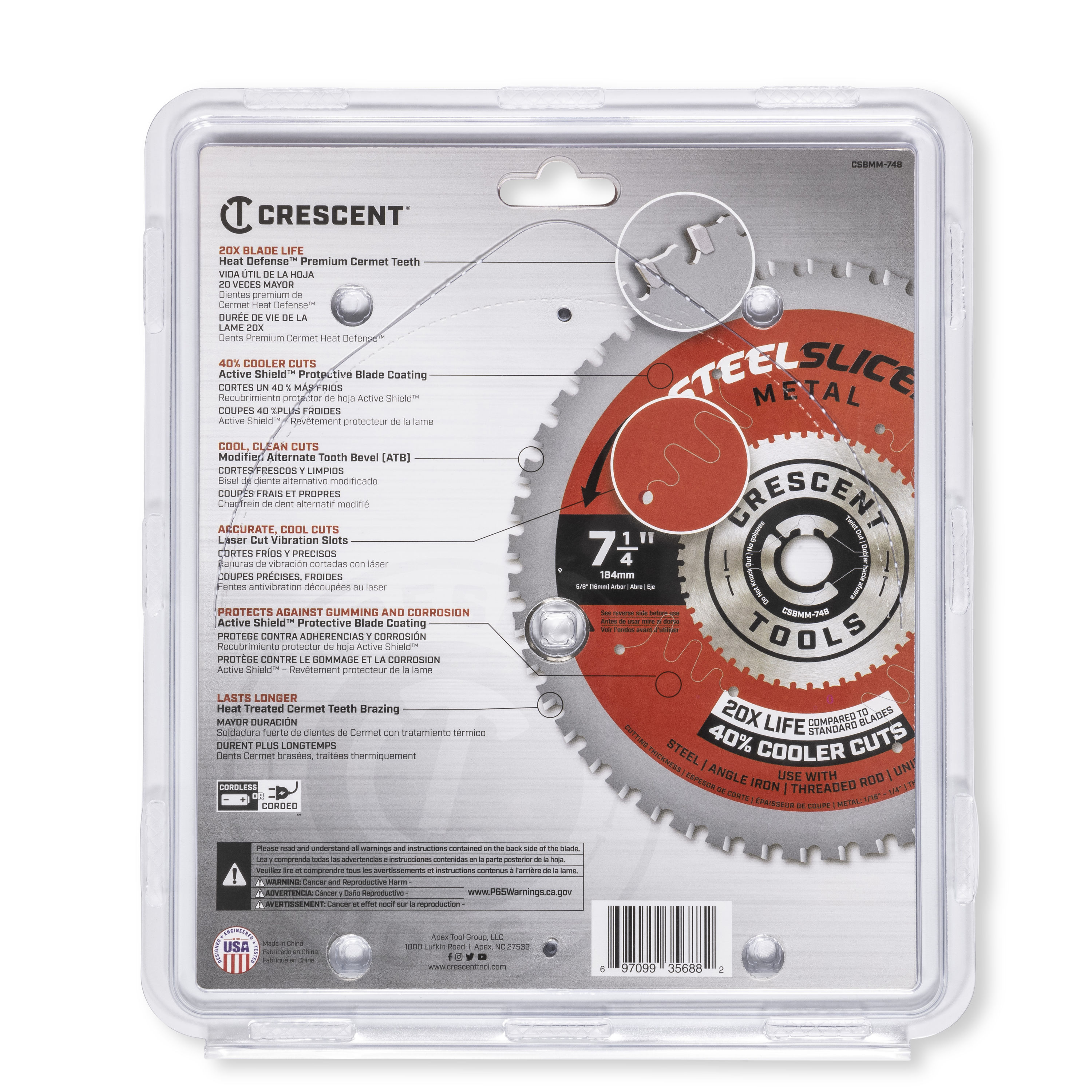 Fire-Tooth 6.5 Master Combination Circular Saw Blade - New – Military  Steals and Surplus