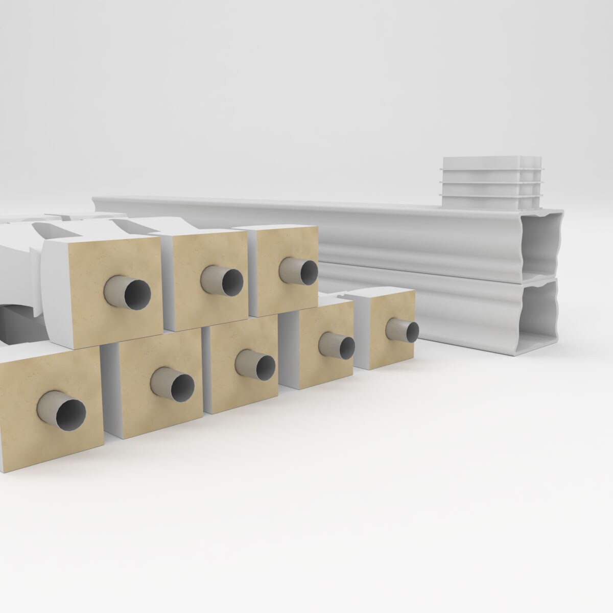 Ekena Millwork BALK40X060ACD railings - View #6