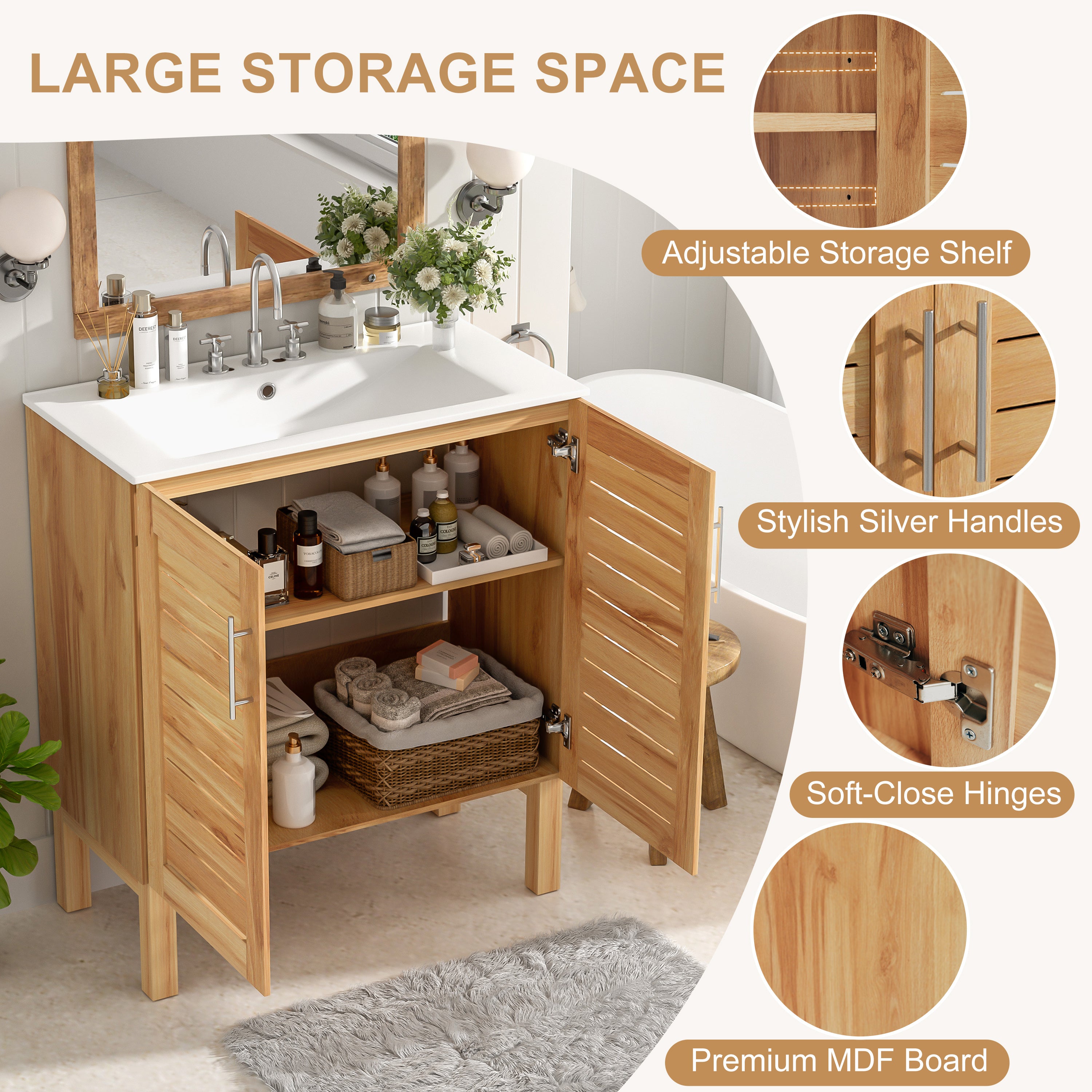 Boyel Living BL-NE-5326N Bath-Vanity-Combo - View #6