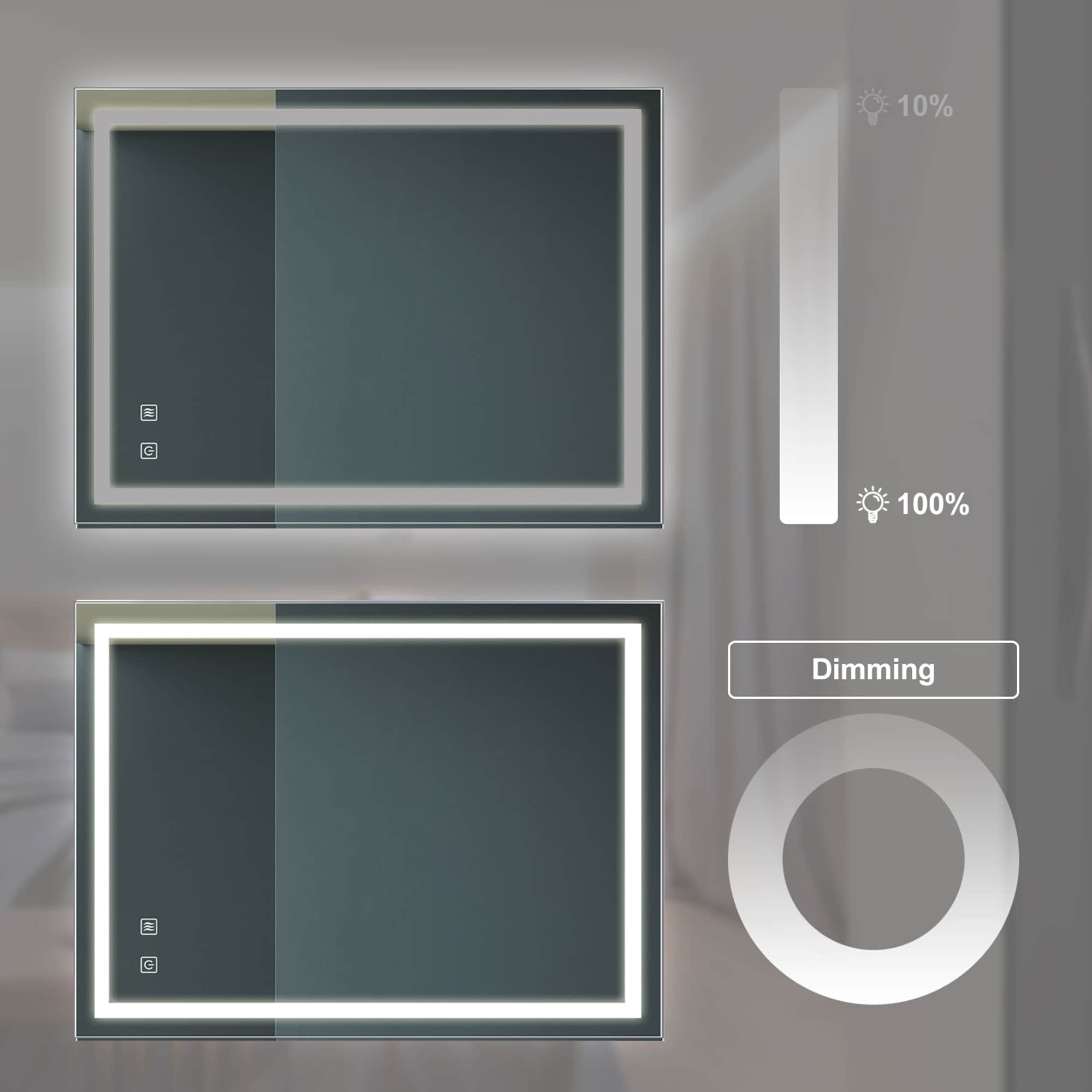 Bybafun YD5100012 Framed-Bath-Mirrors - View #12