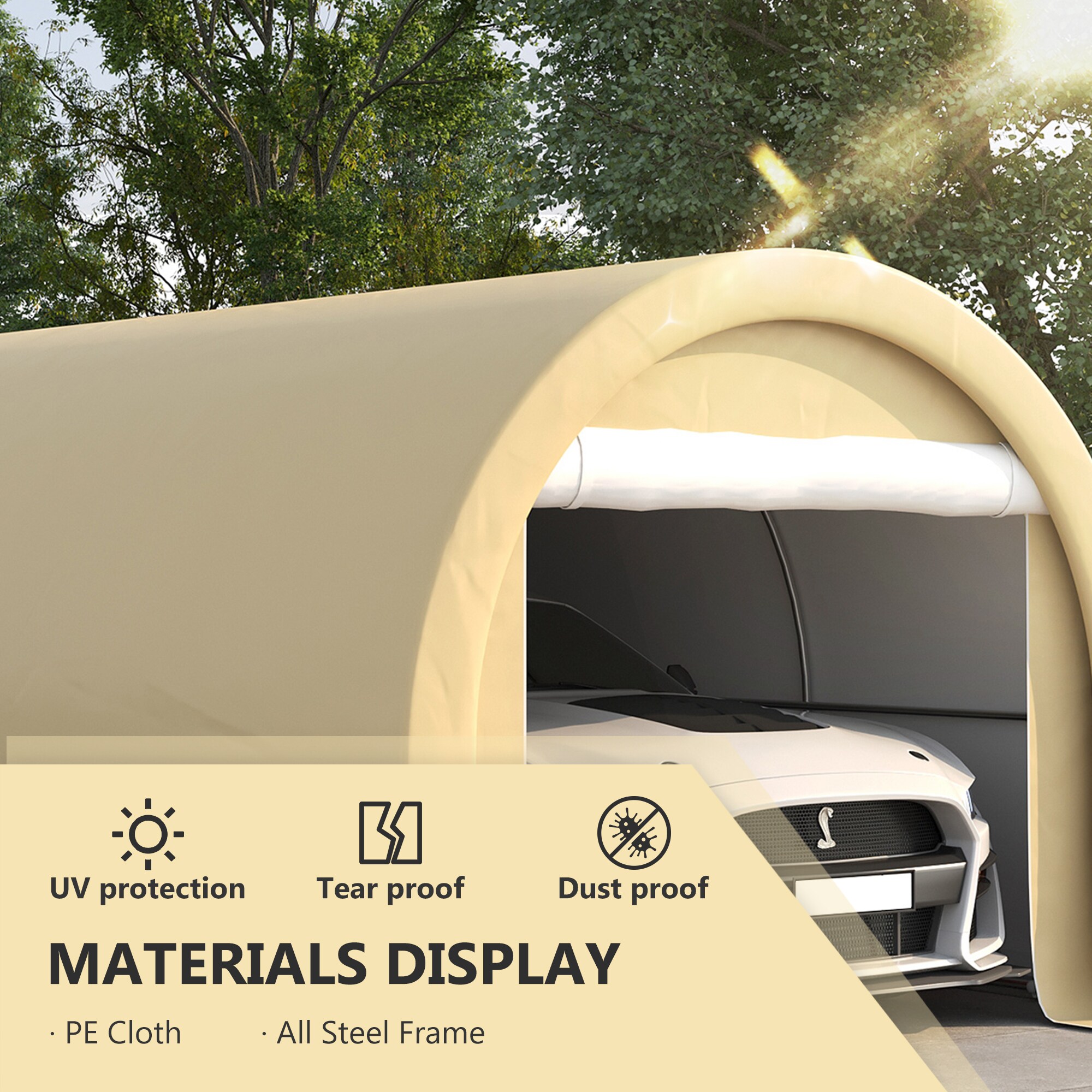 Blisstyle CARP2 Carport-Covers - View #6