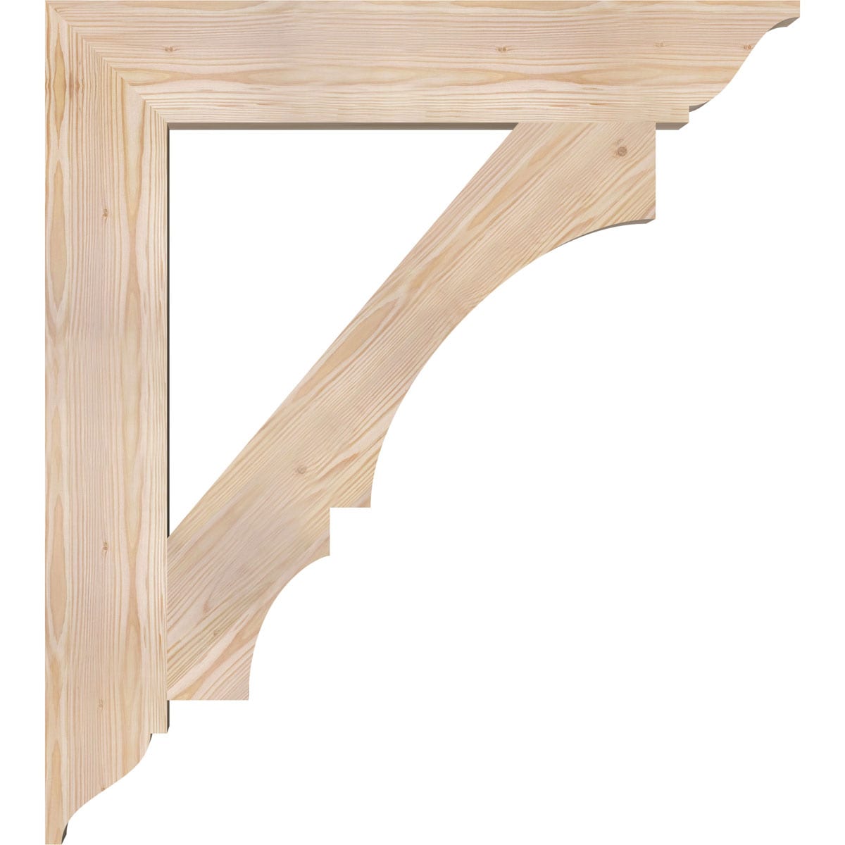 Ekena Millwork BKT06X34X38BOA01SDF Exterior-Brackets-Braces - View #3
