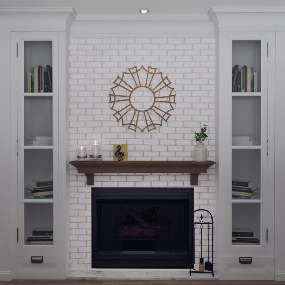 Ekena Millwork CMWP24X24X0375AUWA Ceiling-Medallions - View #14