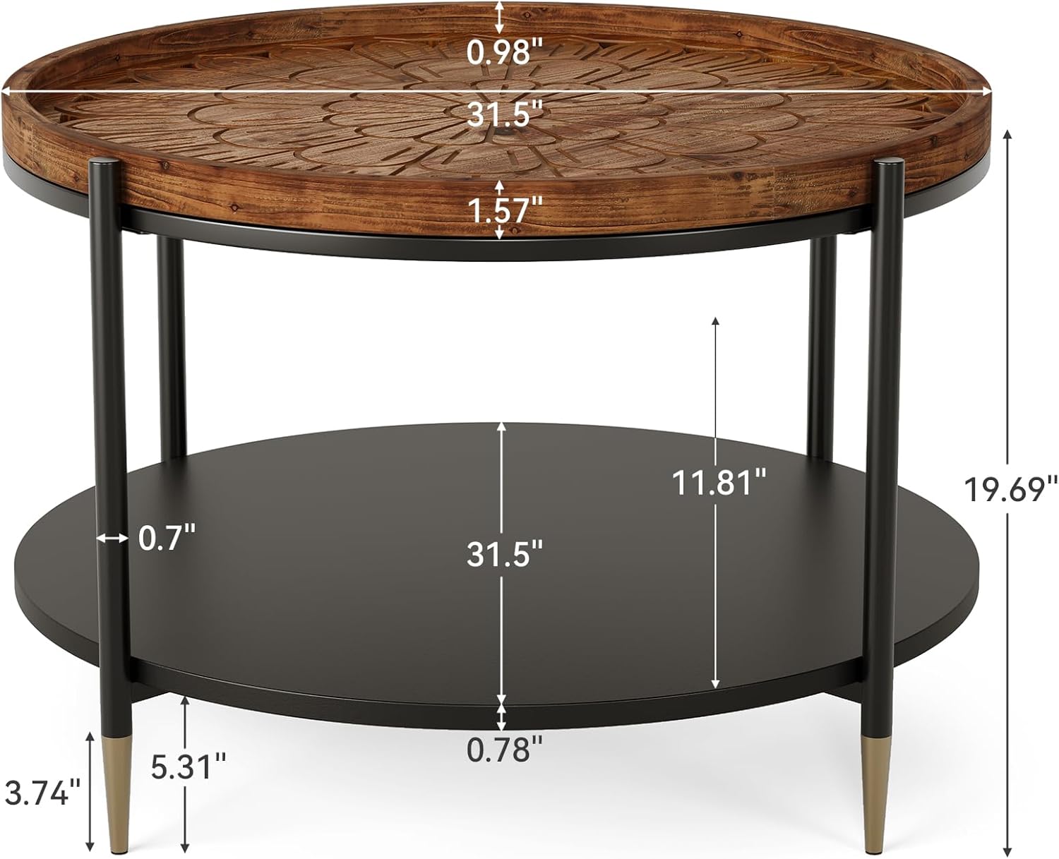 LITTLE TREE LWLT-HL0321-CLL Coffee-Tables - View #4