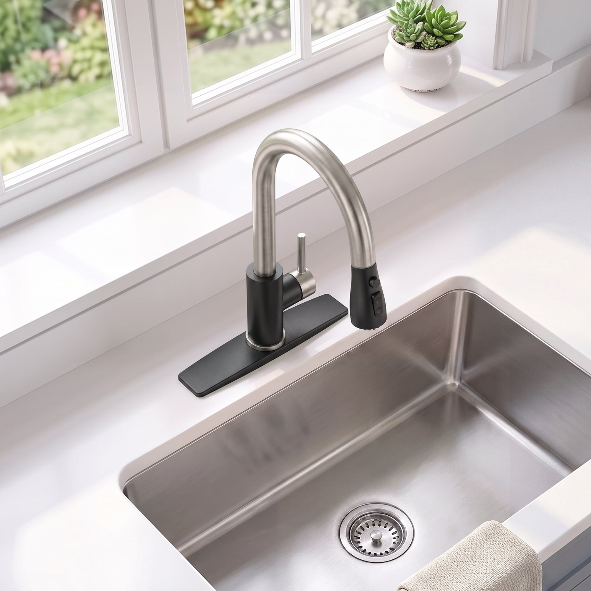 FORIOUS LL003BL Kitchen-Faucets - View #8