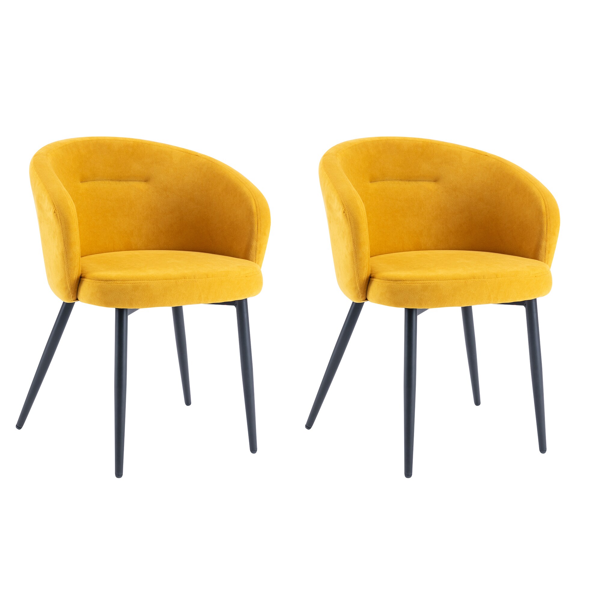 CASAINC BSS-145 Midcentury Brown Velvet Accent Chair