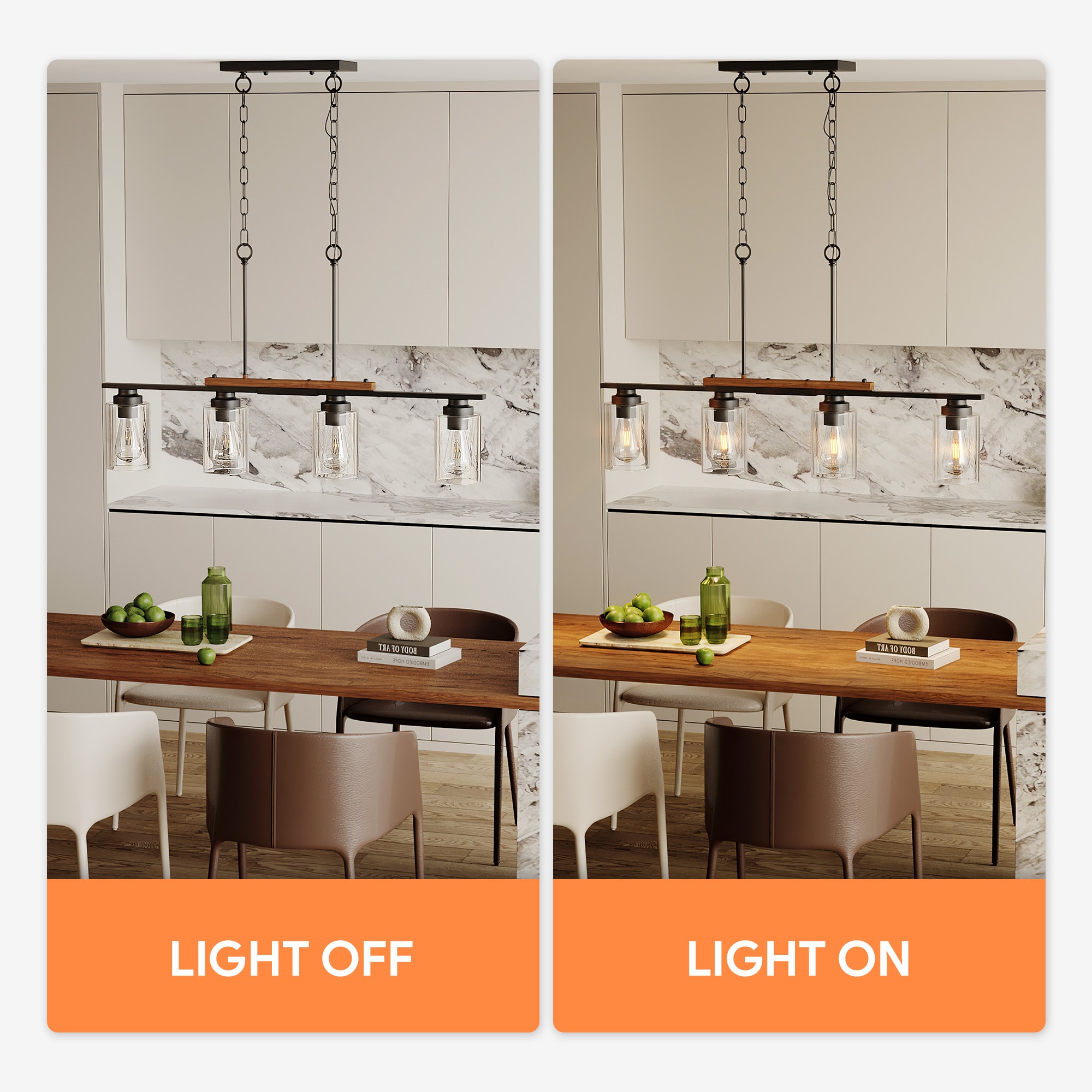 CO-Z HCF-15CH-04 Pendant-Lights - View #2