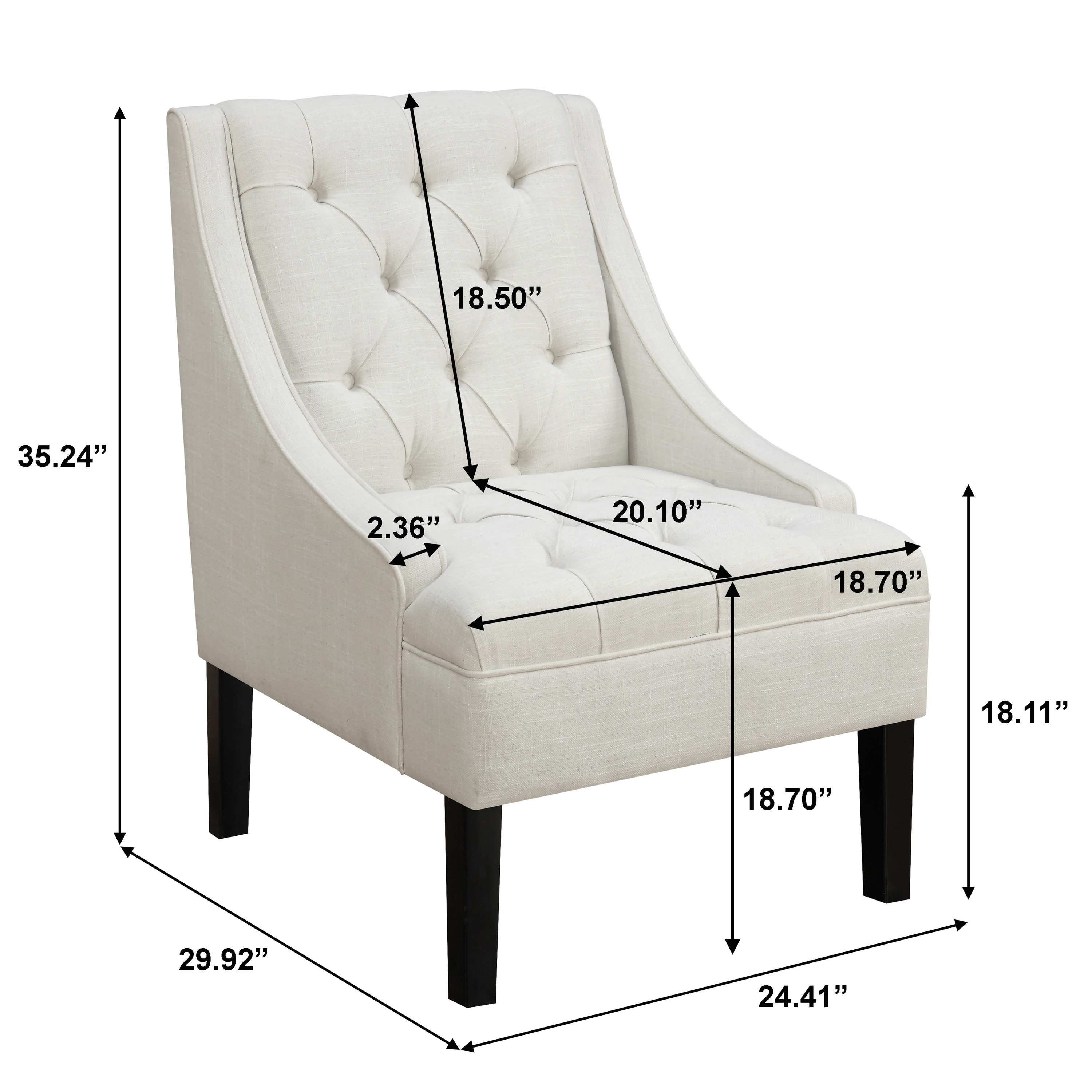 HomeFare DS-2510-900-402 chairs - View #7